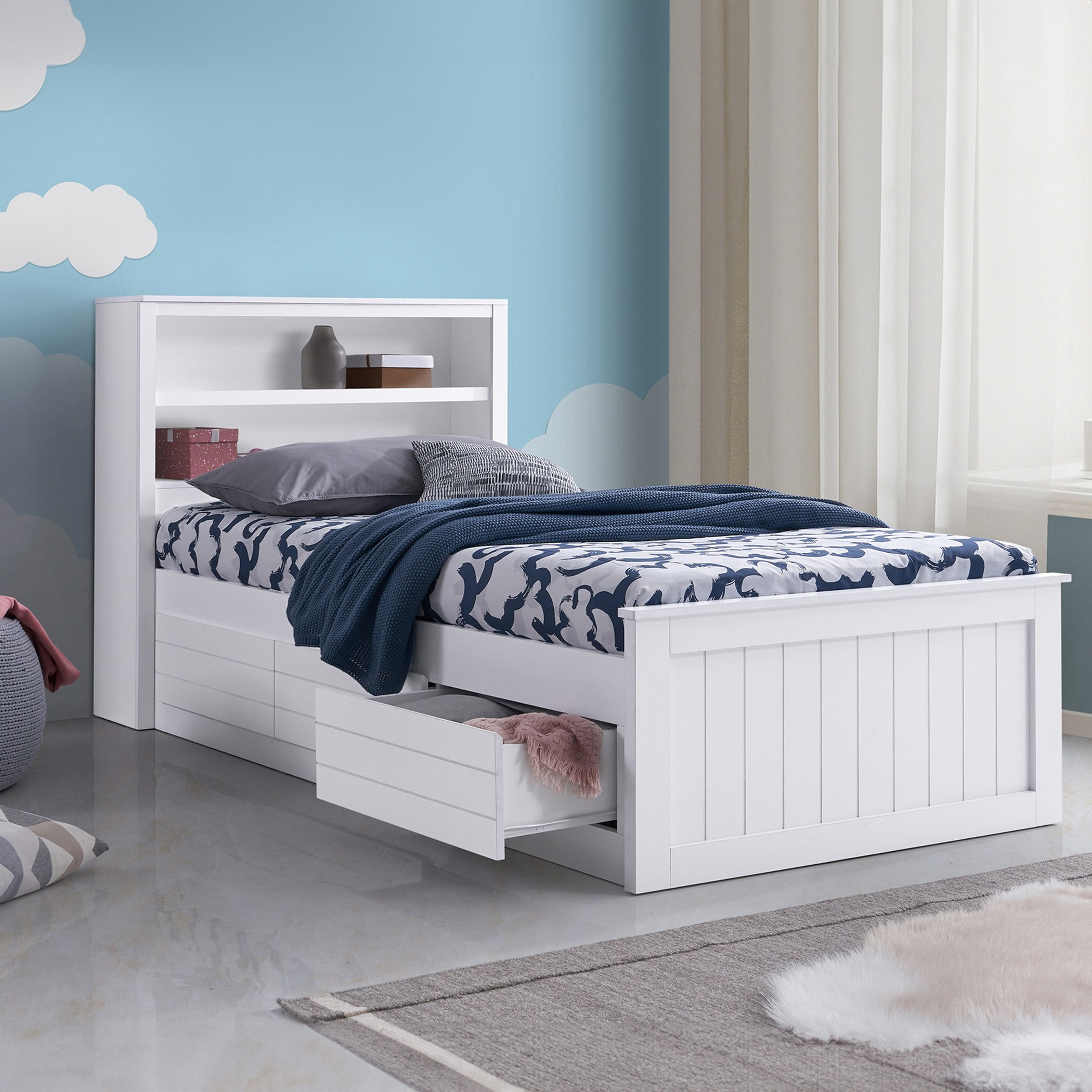 سرير فردي بـ3 أدراج من هامبتون - 90x190 سم-hbxfurniture-bedsandbedsets-beds-single-image-6