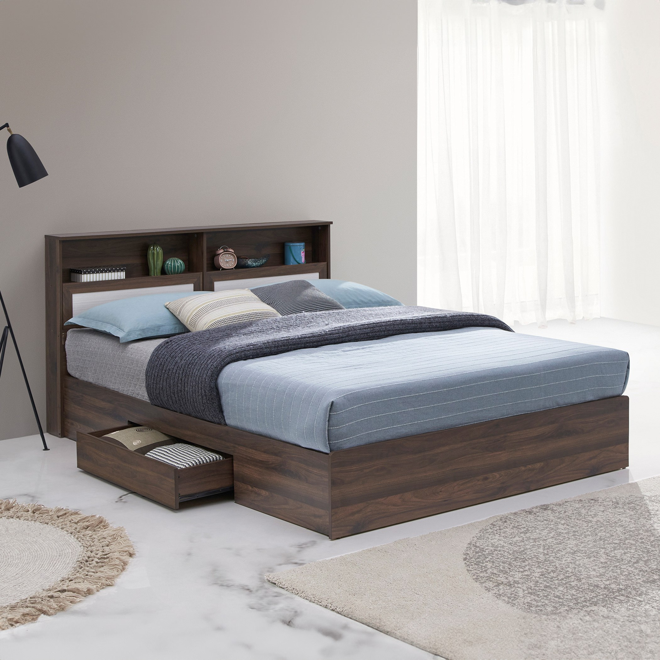 طقم غرفة نوم كوين 4 قطع من هانابي- 150x200 سم-hbxfurniture-bedsandbedsets-bedroomsets-queen-image-12