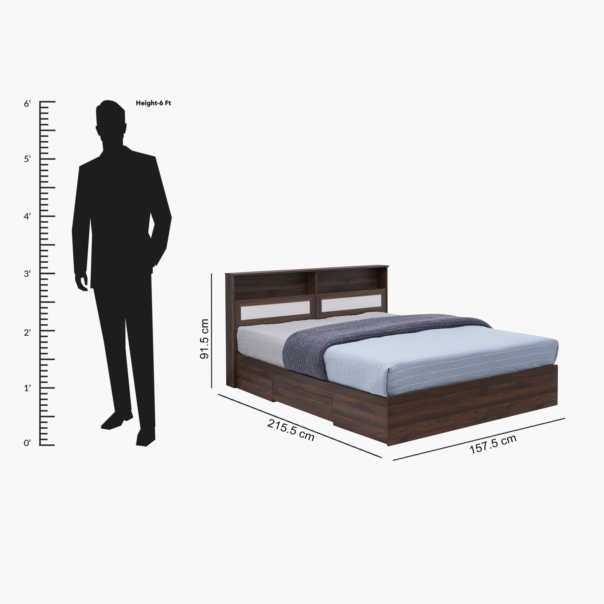 طقم غرفة نوم كوين 4 قطع من هانابي- 150x200 سم-hbxfurniture-bedsandbedsets-bedroomsets-queen-image-20