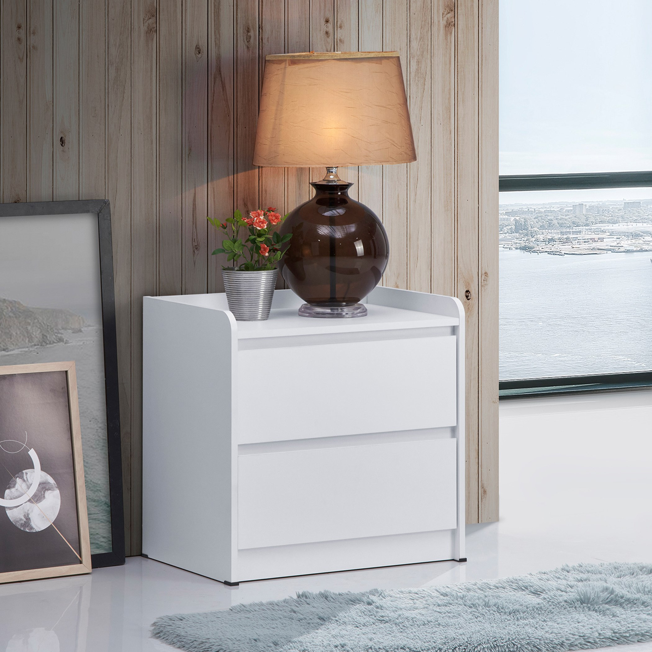 طقم غرفة نوم كينج 5 قطع مع مرآة - سيريز من موڤو - 180x200 سم-hbxbedroom-bedsandbedsets-bedroomsets-king-image-2