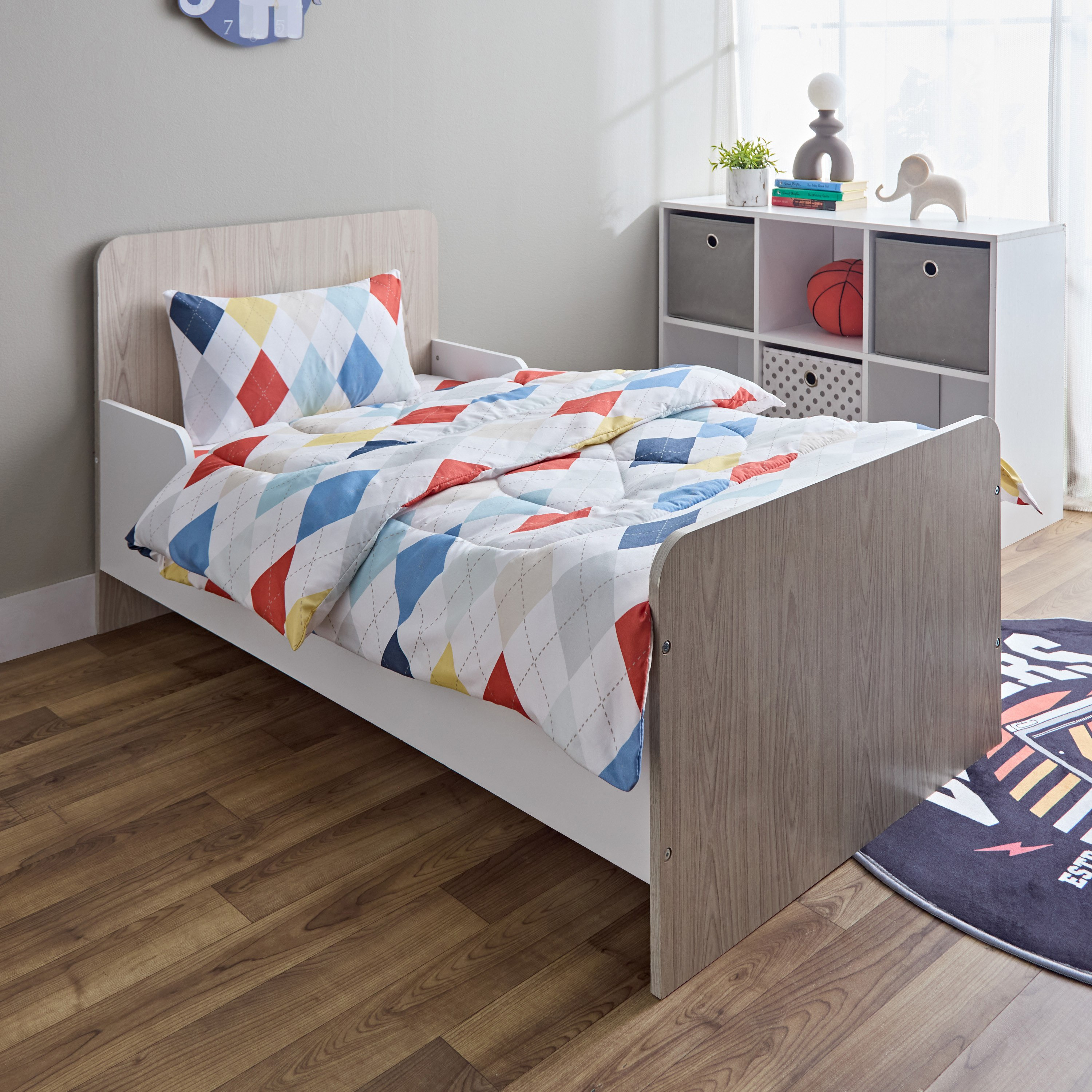 طقم لحاف من الألياف الدقيقة منقوش للأطفال 3 قطع من نورا - 100x150 سم-hbxhomeware-hbxkidsandyouth-image-1