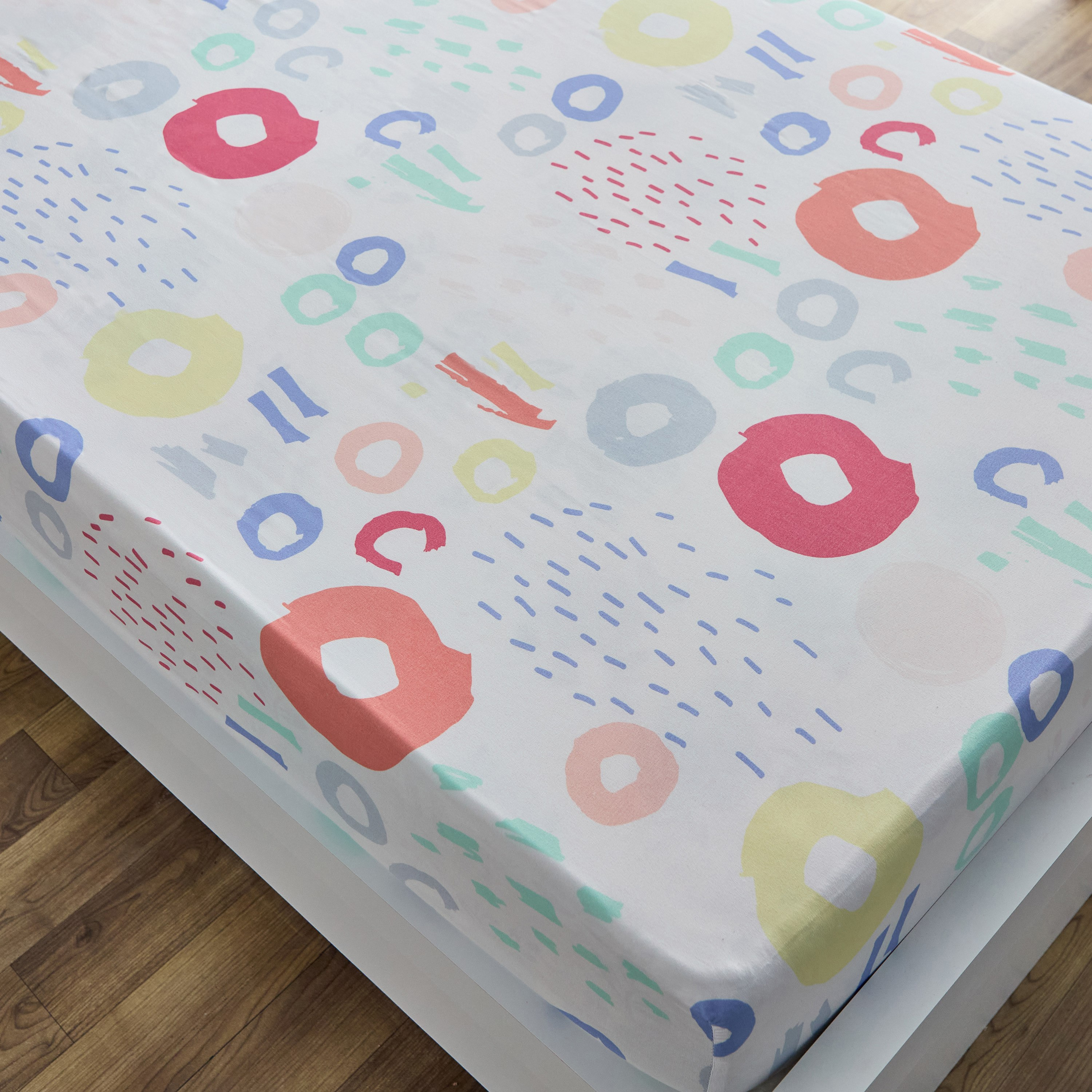 شرشف مطاطي فردي من الألياف الدقيقة ريجينا من نورا - 90x190+25 سم-hbxhomeware-hbxkidsandyouth-image-3
