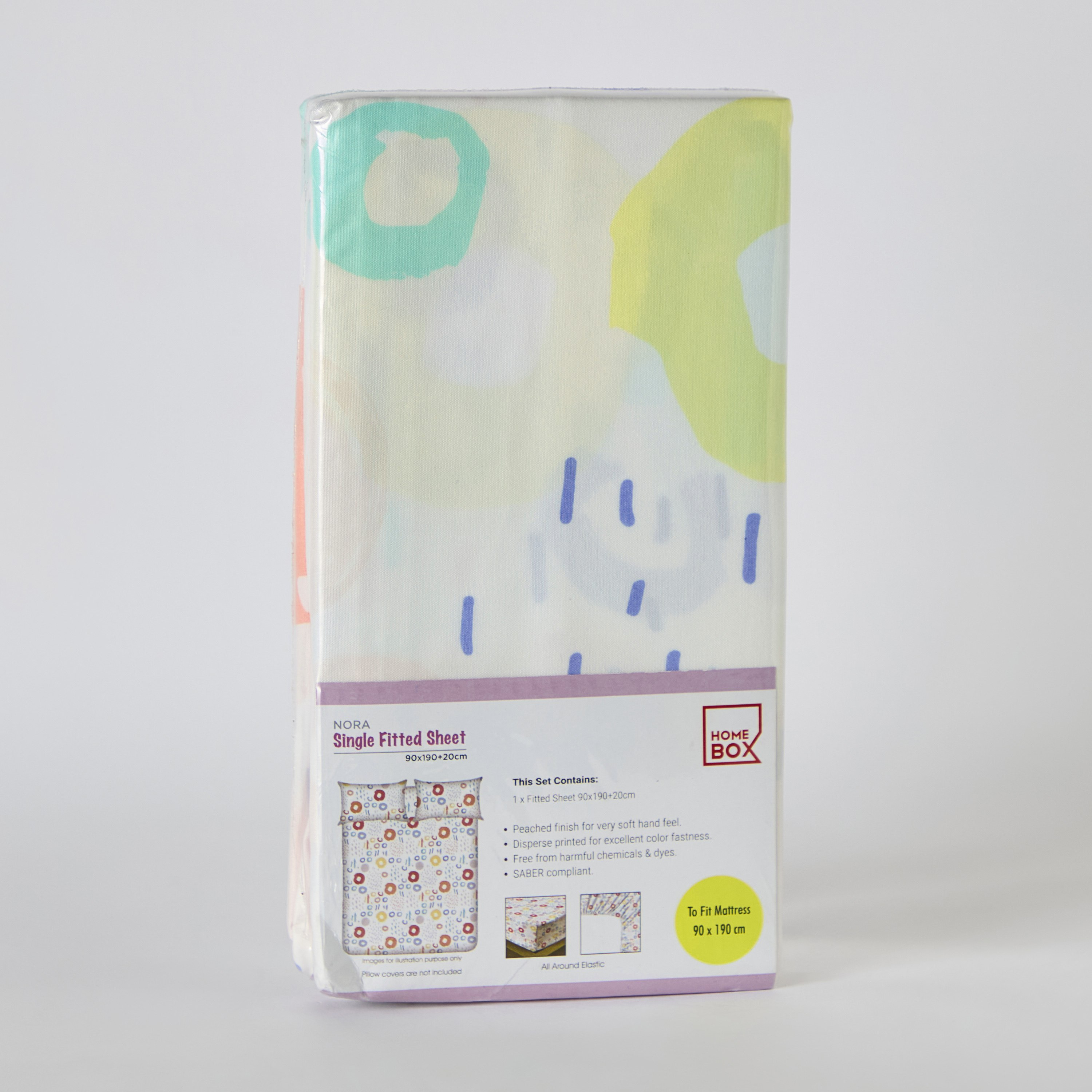 شرشف مطاطي فردي من الألياف الدقيقة ريجينا من نورا - 90x190+25 سم-hbxhomeware-hbxkidsandyouth-image-8