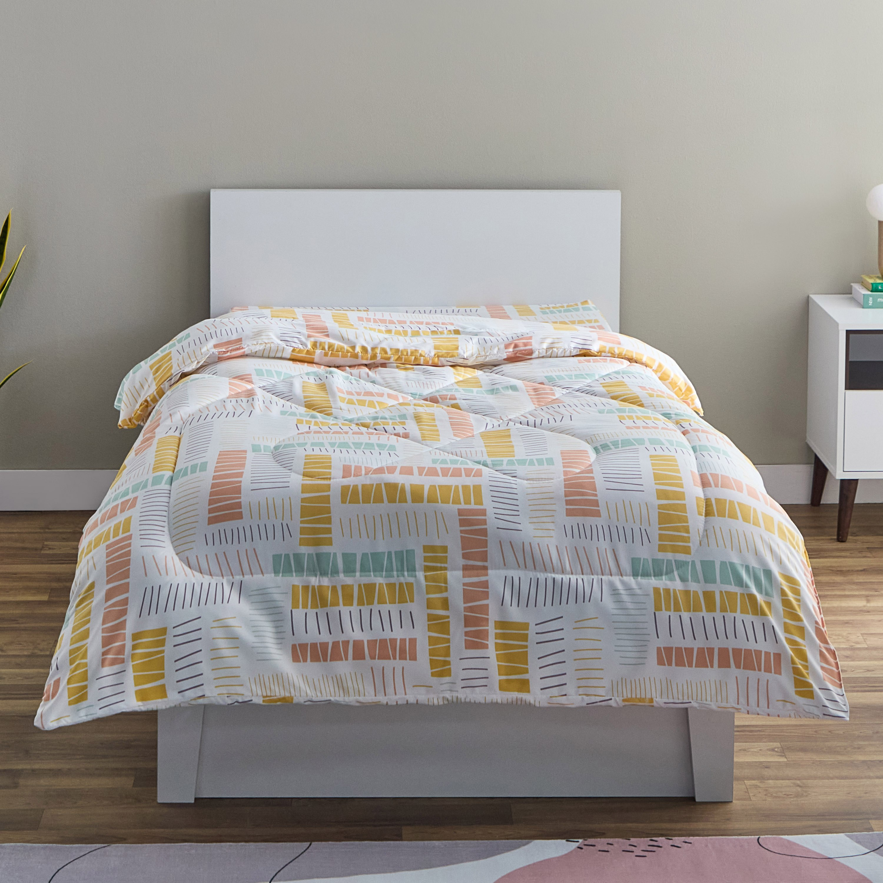 لحاف فردي من الألياف الدقيقة قابل للاستخدام على الوجهين سافانا من نورا - 135x220 سم-hbxhomeware-hbxkidsandyouth-image-2