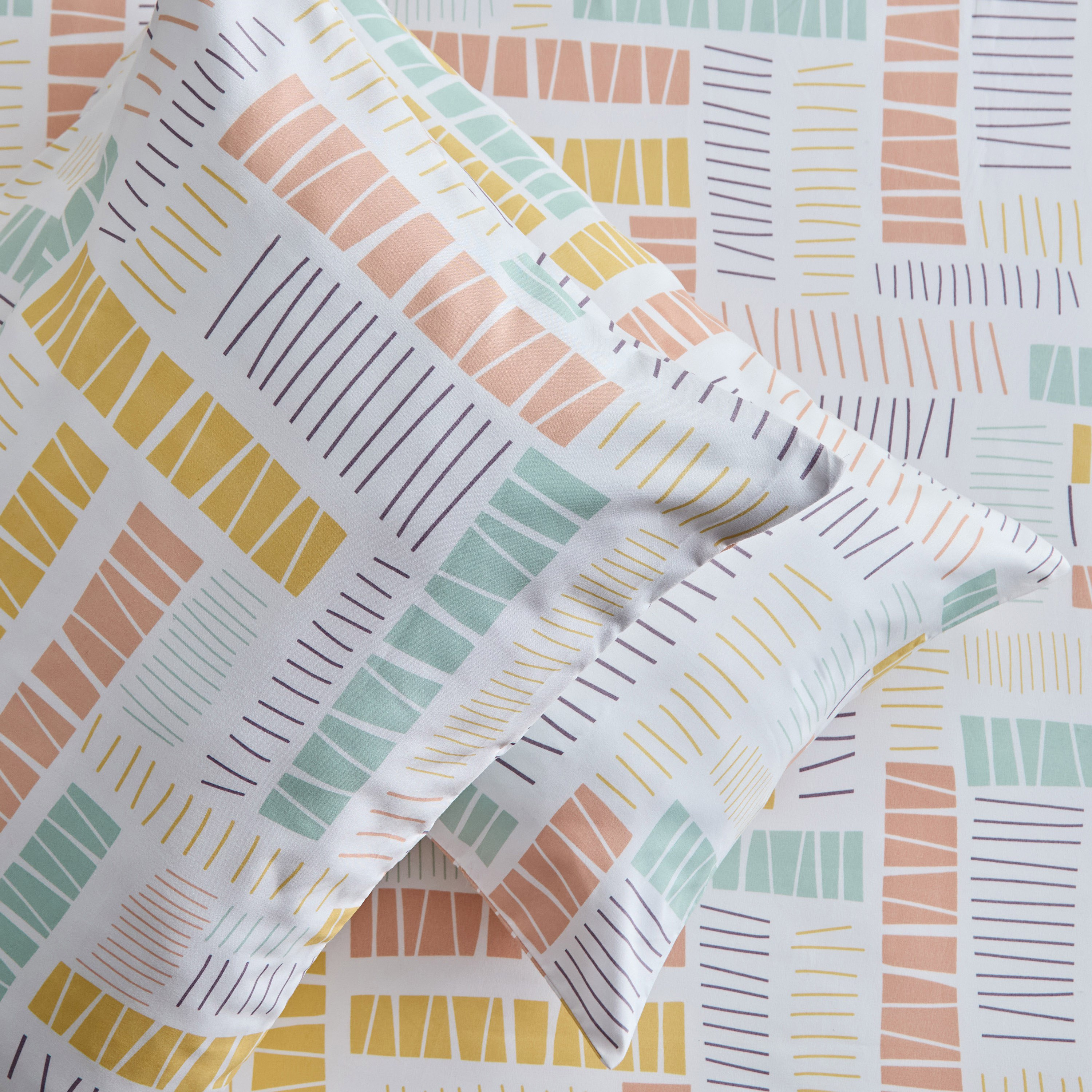 Nora Savana 2-Piece Reversible Microfibre Pillow Cover Set - 50x75 cm-hbxhomeware-hbxkidsandyouth-image-5