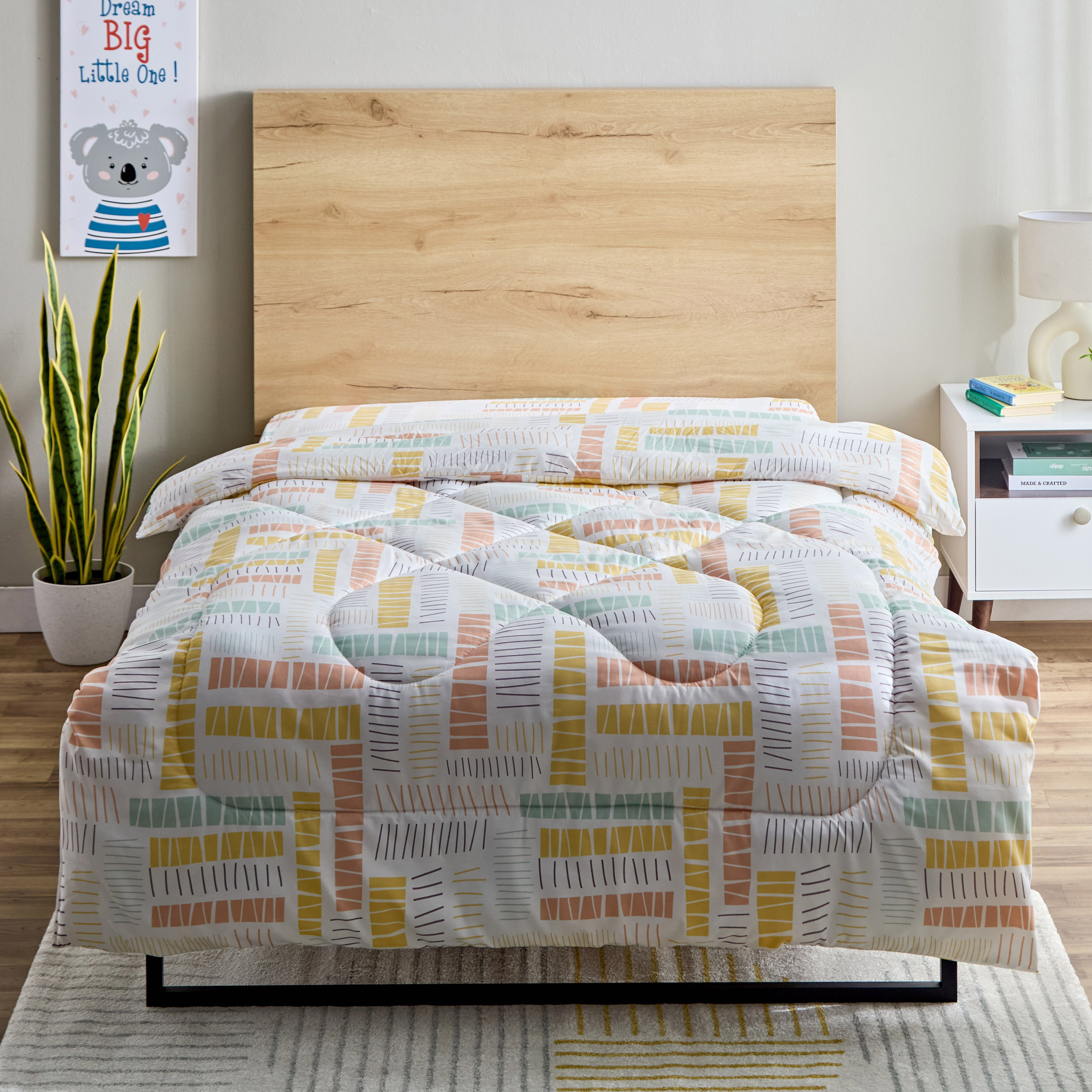 لحاف توين من الألياف الدقيقة قابل للاستخدام على الوجهين سافانا من نورا - 160x220 سم-hbxhomeware-hbxkidsandyouth-image-2