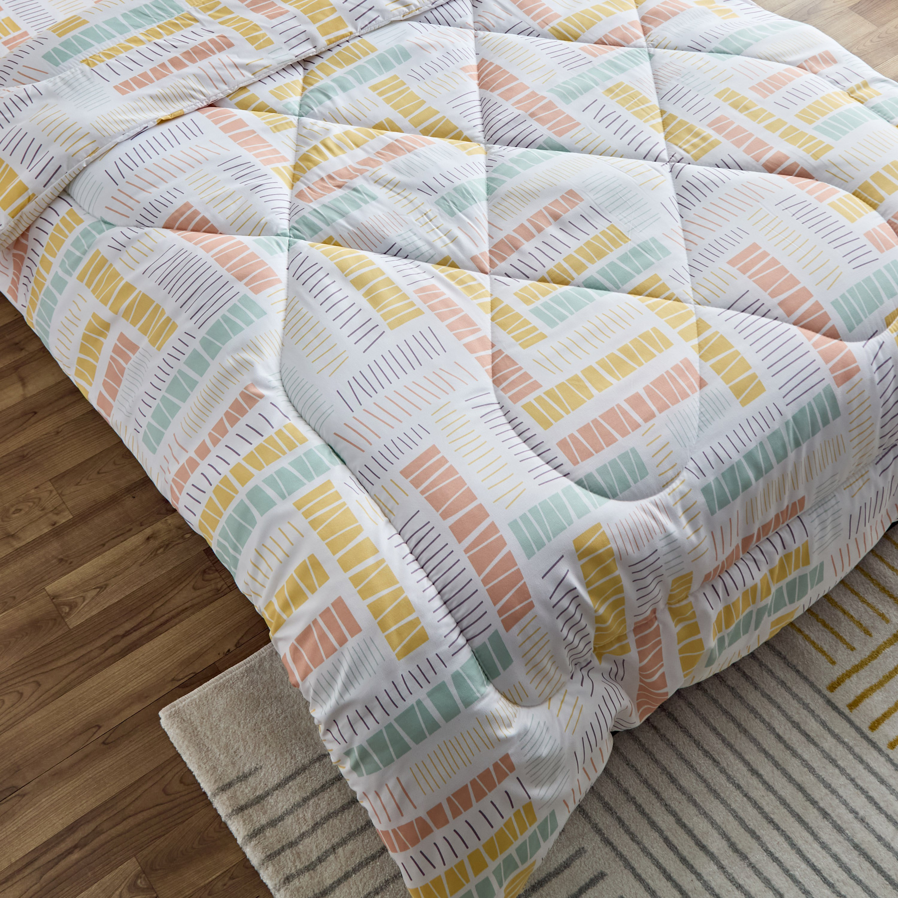لحاف توين من الألياف الدقيقة قابل للاستخدام على الوجهين سافانا من نورا - 160x220 سم-hbxhomeware-hbxkidsandyouth-image-3