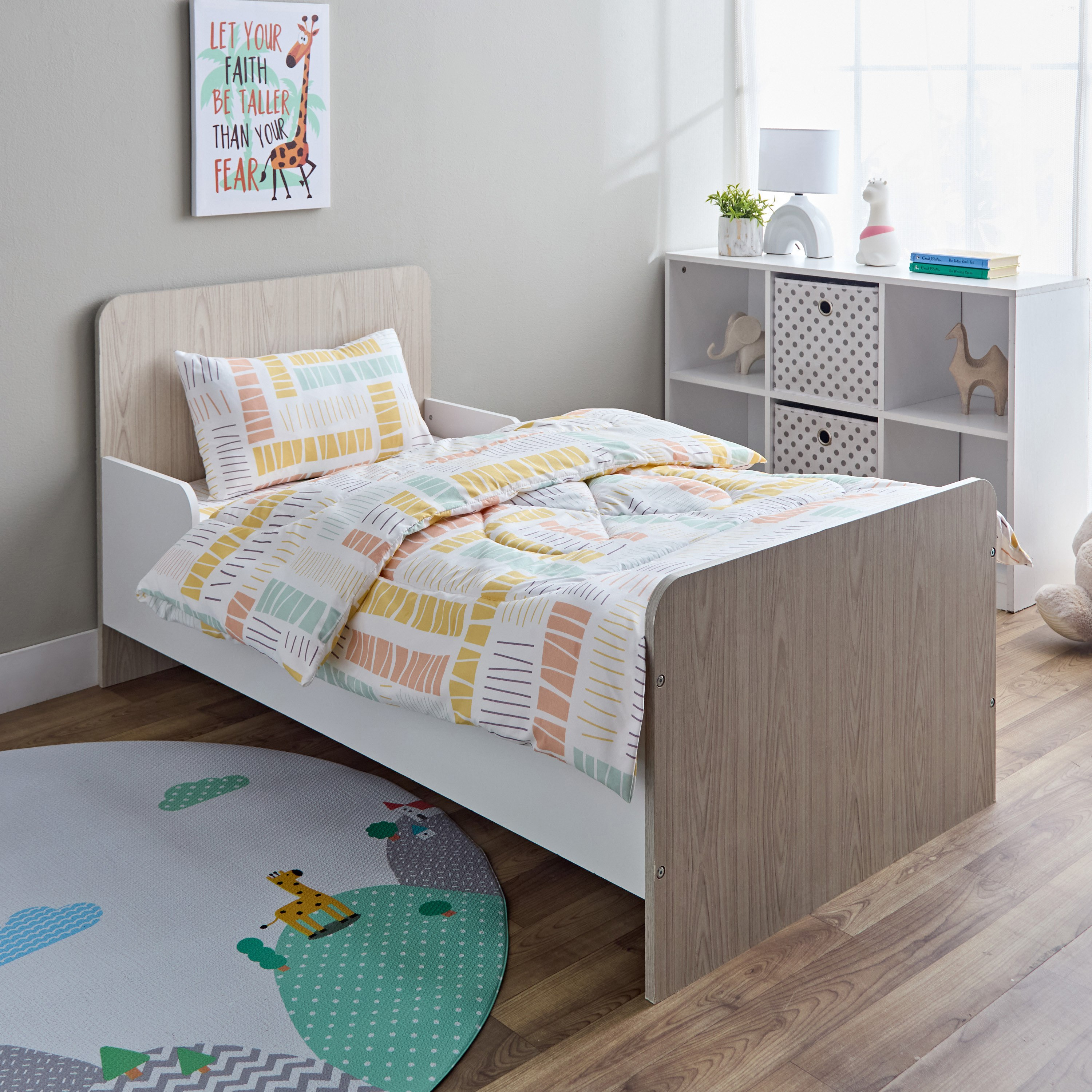طقم لحاف من الألياف الدقيقة 3 قطع للأطفال ريجينا من نورا - 100x150 سم-hbxhomeware-hbxkidsandyouth-image-1
