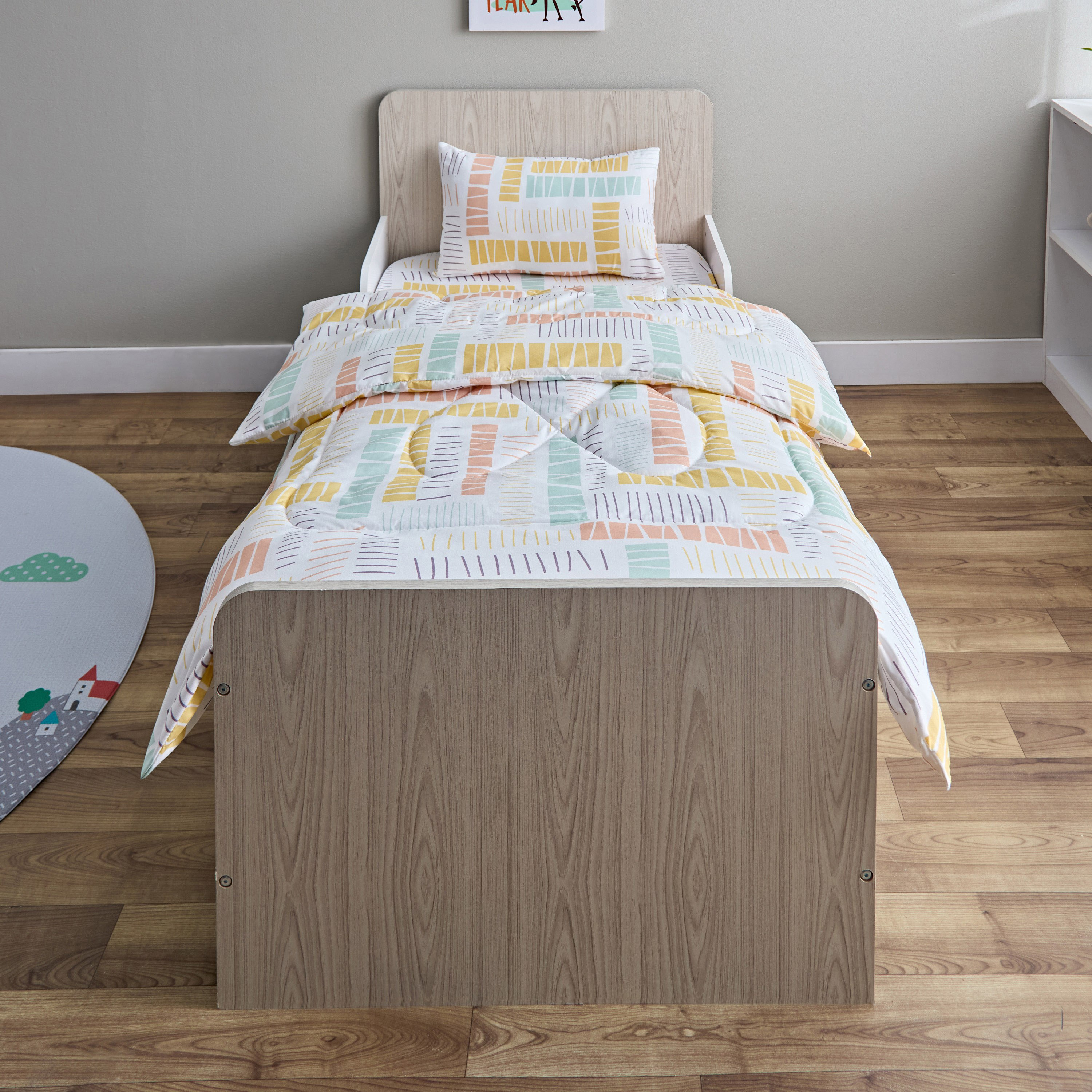 طقم لحاف من الألياف الدقيقة 3 قطع للأطفال ريجينا من نورا - 100x150 سم-hbxhomeware-hbxkidsandyouth-image-2