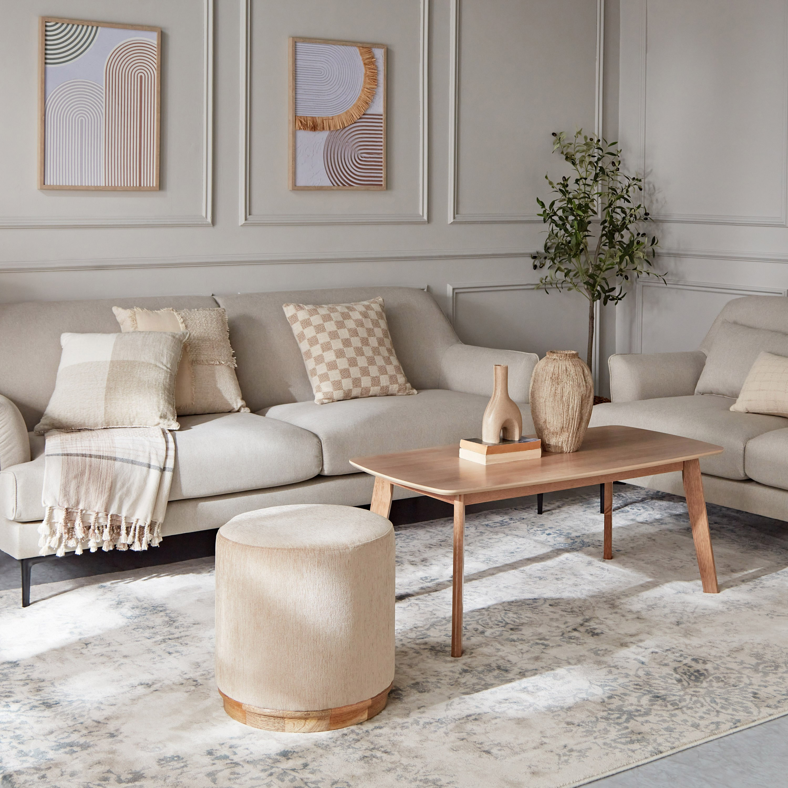 Beige Fabric Ottoman-hbxlivingroom-sofasandarmchairs-ottomansandfootstools-image-7