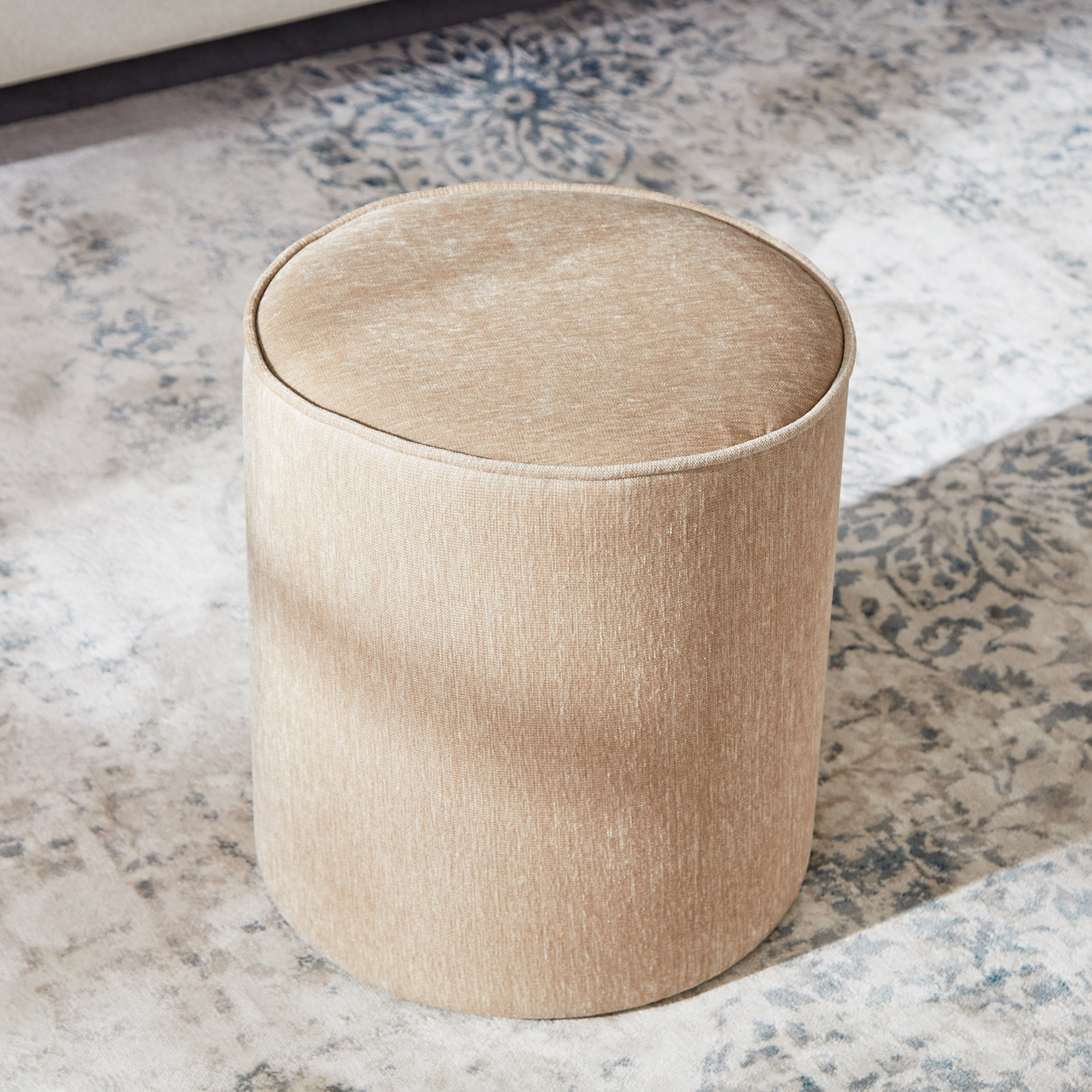 Vanilla Fabric Ottoman-hbxlivingroom-sofasandarmchairs-ottomansandfootstools-image-2