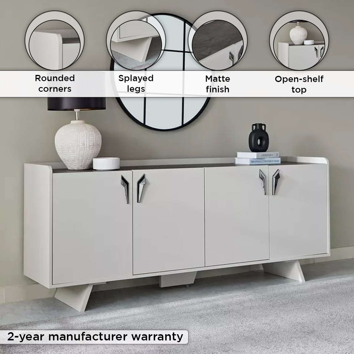 Lality 4-Door Sideboard-hbxfurniture-diningroom-buffetsandsideboards-image-4