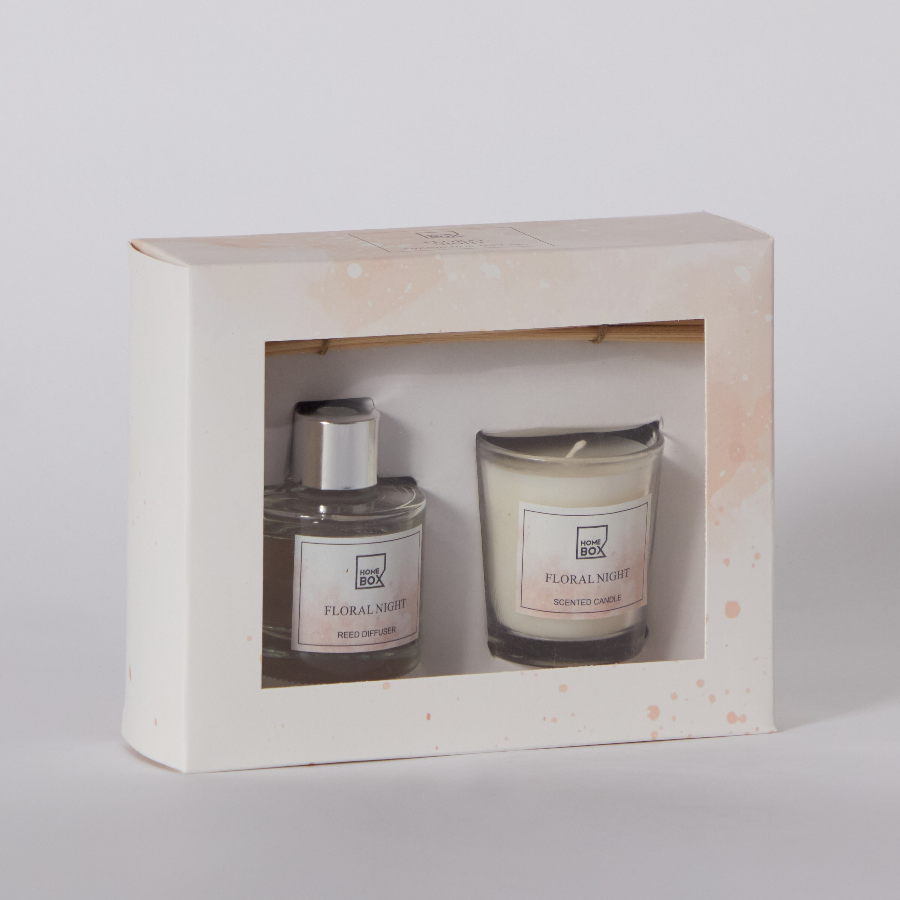Garden Floral Night Reed Diffuser and Candle Fragrance Gift Set-hbxbedroom-homefragrance-diffusers-image-5