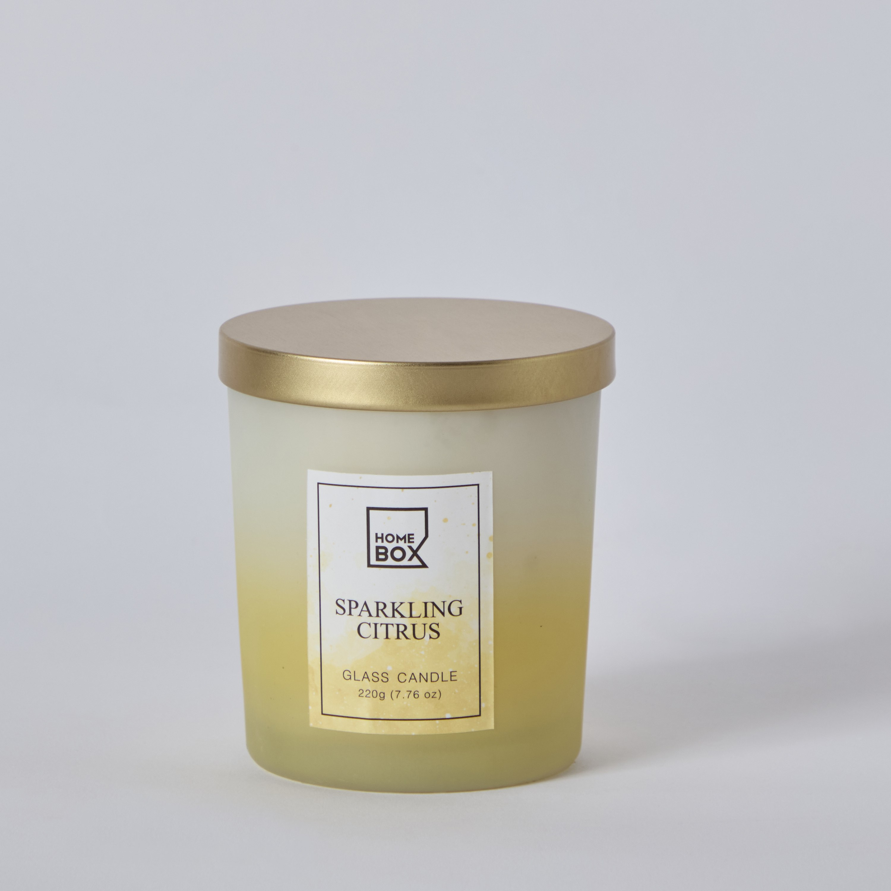 Garden Sparkling Citrus Jar Candle with Lid - 220 gm-hbxlivingroom-decorandaccessories-candles-image-5