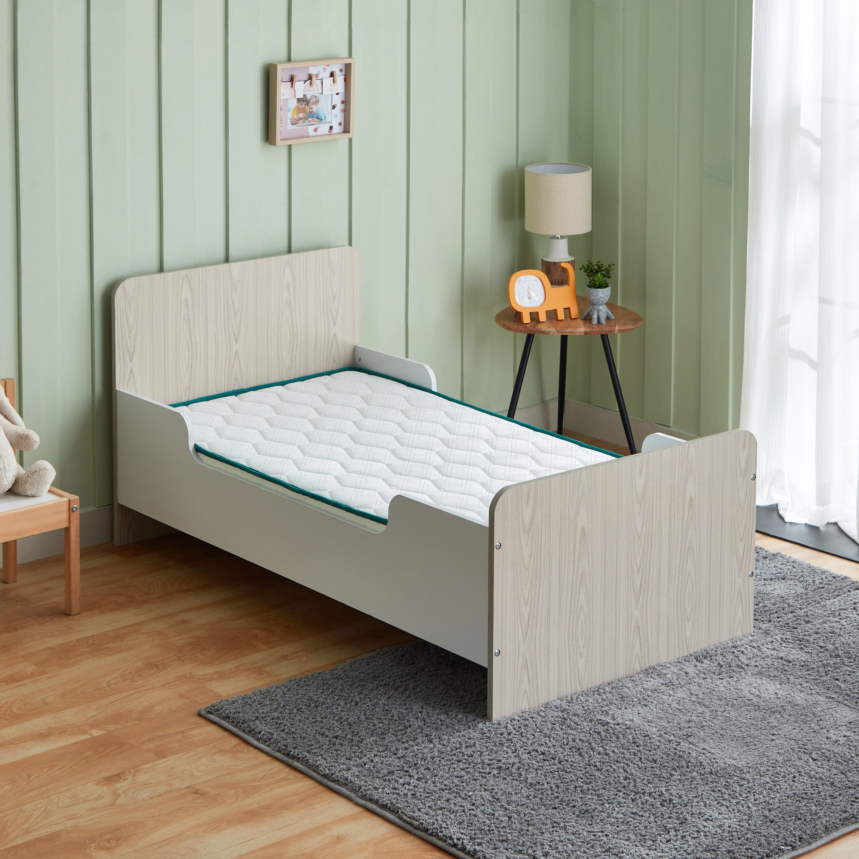 SleepEase iToddler Nxt (0-3 years) Toddler Foam Mattress - 70x130x10 cm-hbxfurniture-mattresses-toddler-image-2