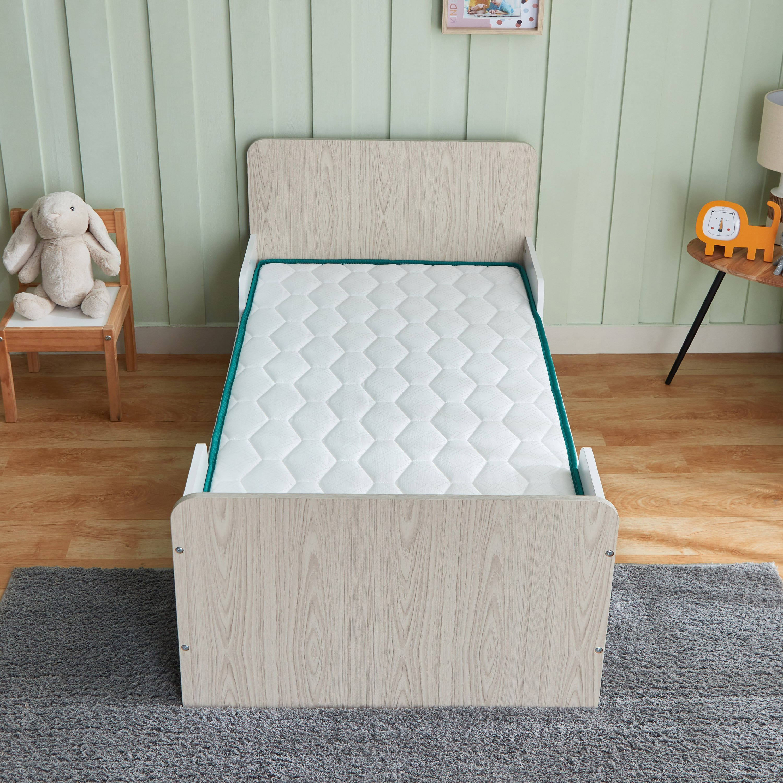 SleepEase iToddler Nxt (0-3 years) Toddler Foam Mattress - 70x130x10 cm-hbxfurniture-mattresses-toddler-image-3