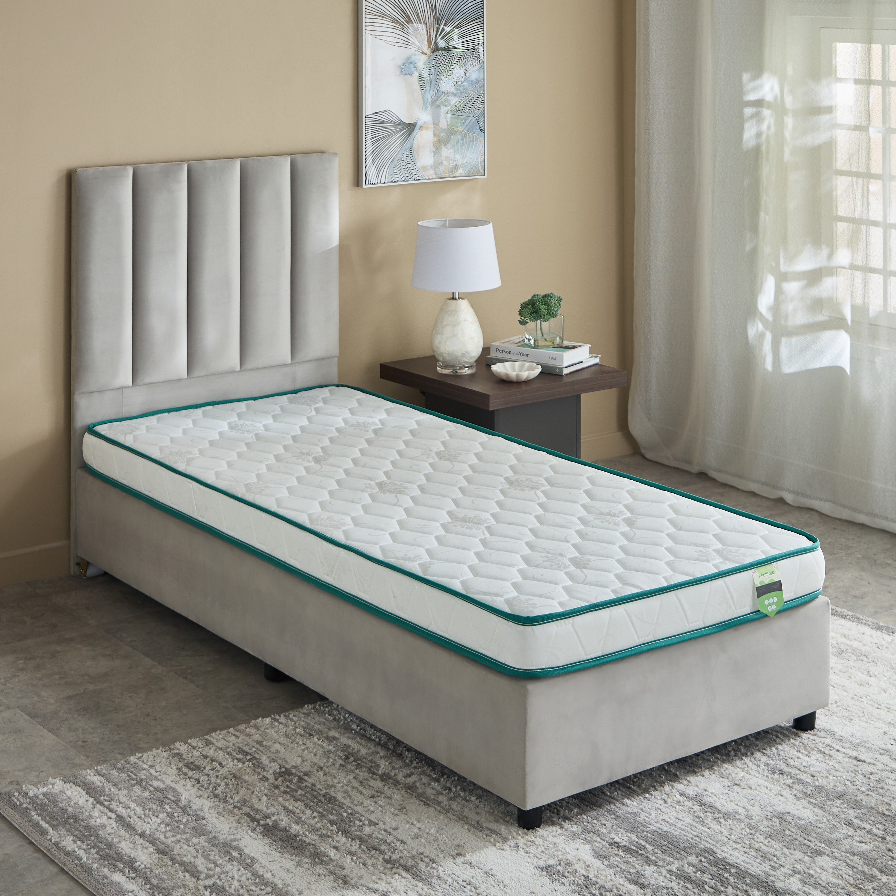 SleepEase iKulltorp Kids Foam Single Mattress - 90x190x12 cm-hbxfurniture-bedroom-mattresses-single-image-2