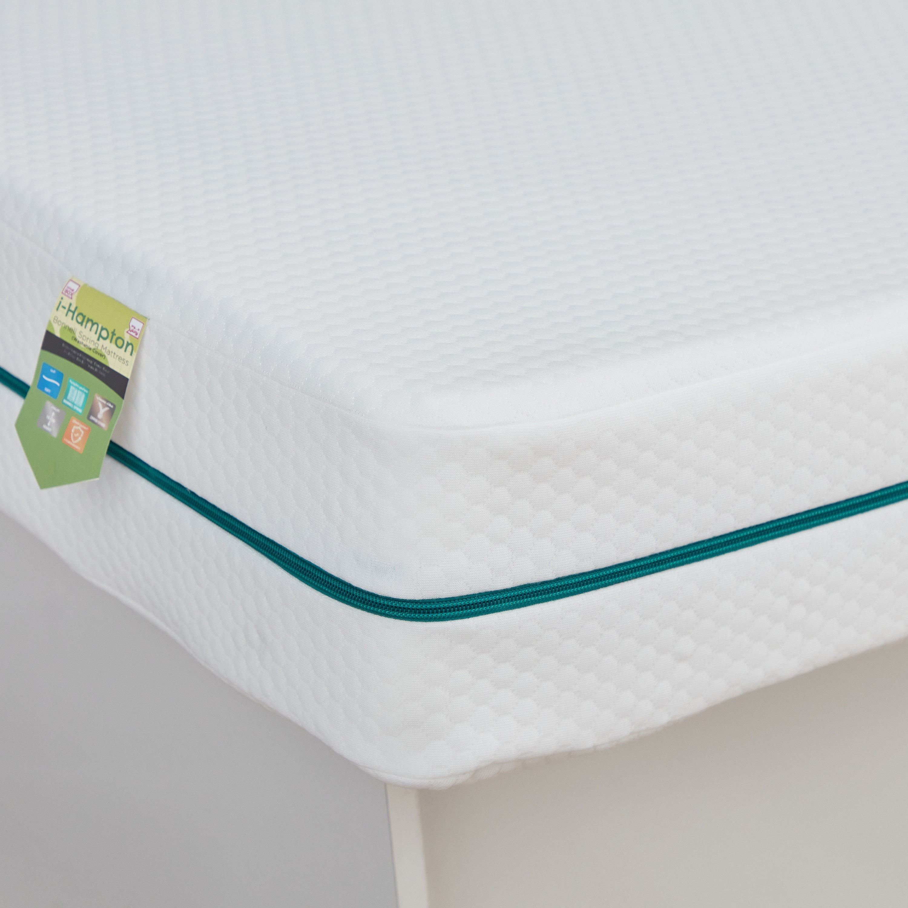 SleepEase iHampton Kids Foam Bonnell Spring Single Mattress - 90x200x16 cm-hbxfurniture-bedroom-mattresses-single-image-8