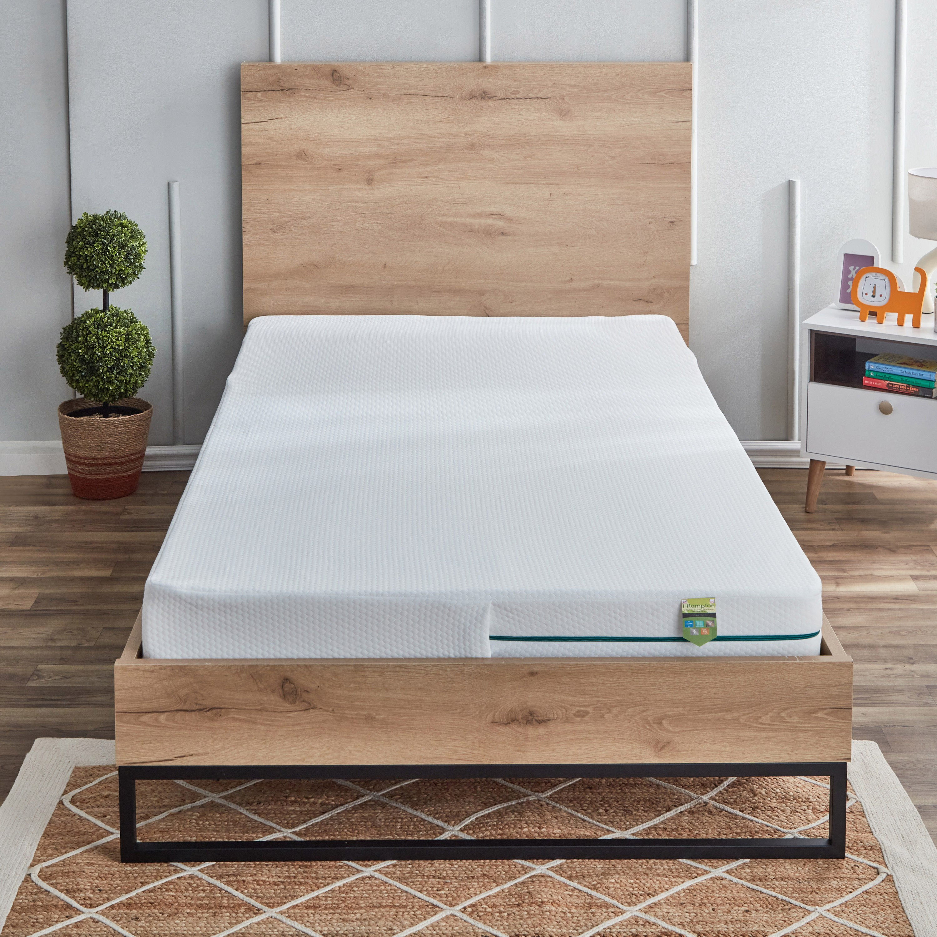 SleepEase iHampton Kids Foam Bonnell Spring Twin Mattress - 120x200x16 cm-hbxfurniture-mattresses-twin-image-3