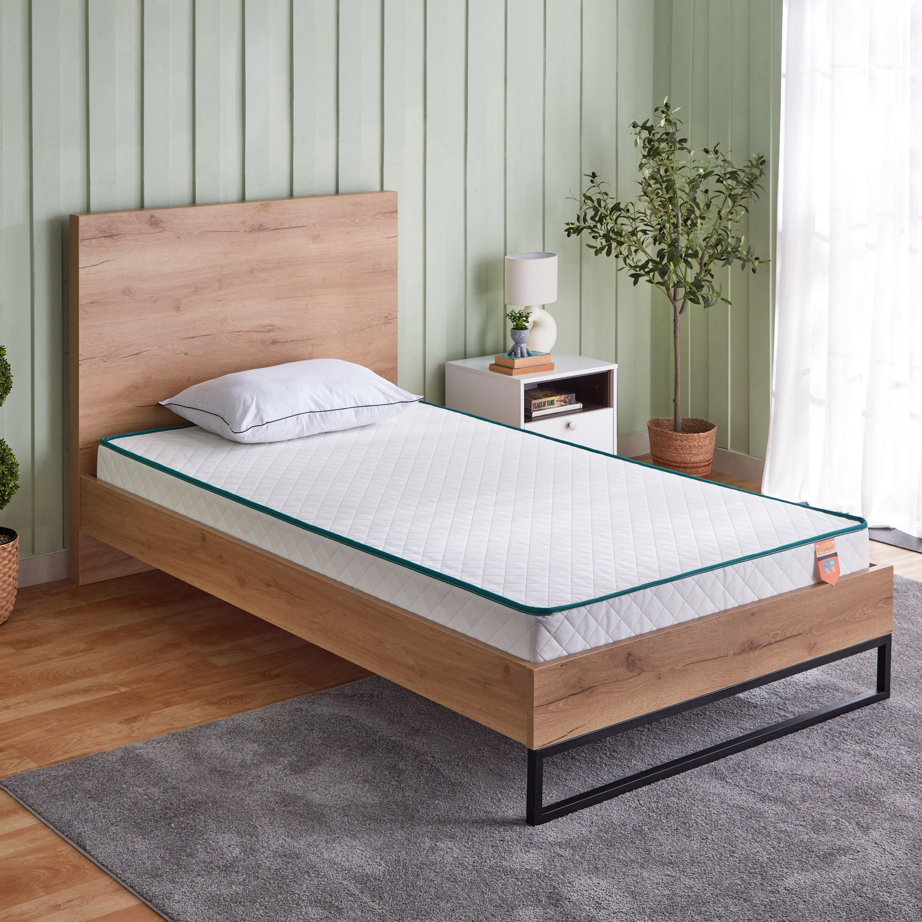 مرتبة توين فوم للأطفال بنوابض جيبية آي كوبر من سليب إيز - 120x200x16 سم-hbxfurniture-mattresses-twin-image-9