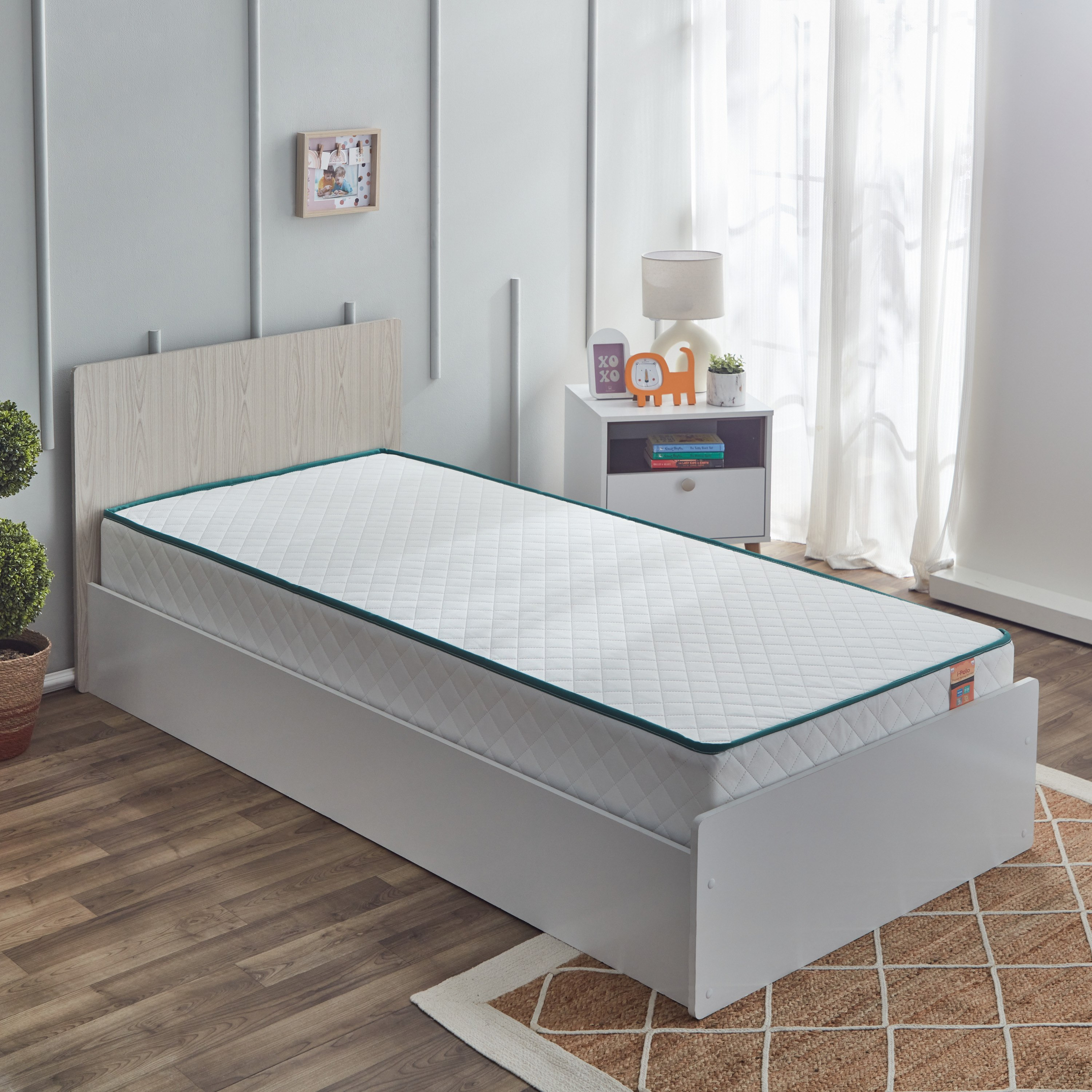 iPolo Single Pocket Spring Mattress - 90x200x25 cm-hbxfurniture-bedroom-mattresses-single-image-2