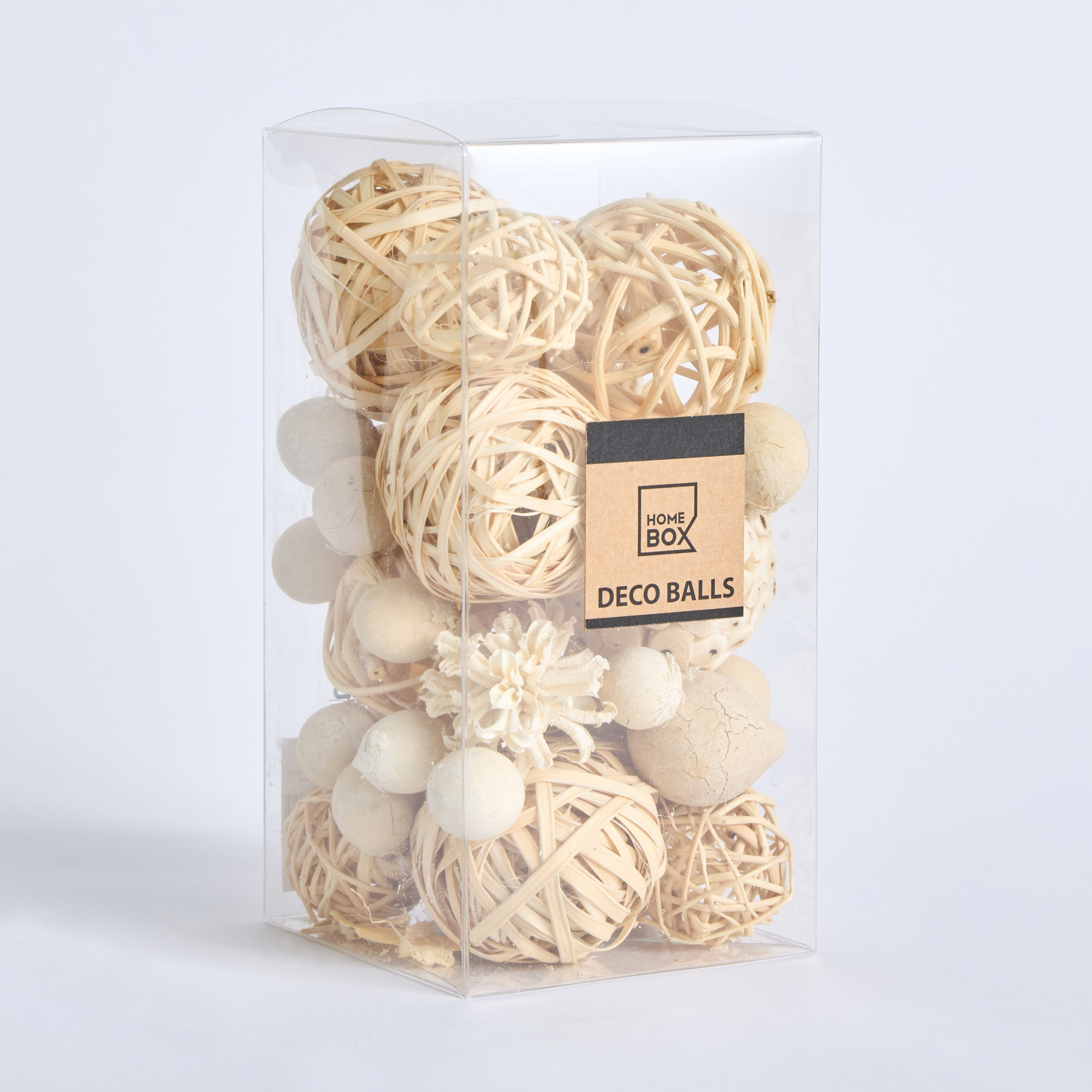 Miley Natural Dried Ball Mix - 10x10x20 cm-hbxdecorandfurnishings-homeaccessories-artificialflowersandplants-image-4