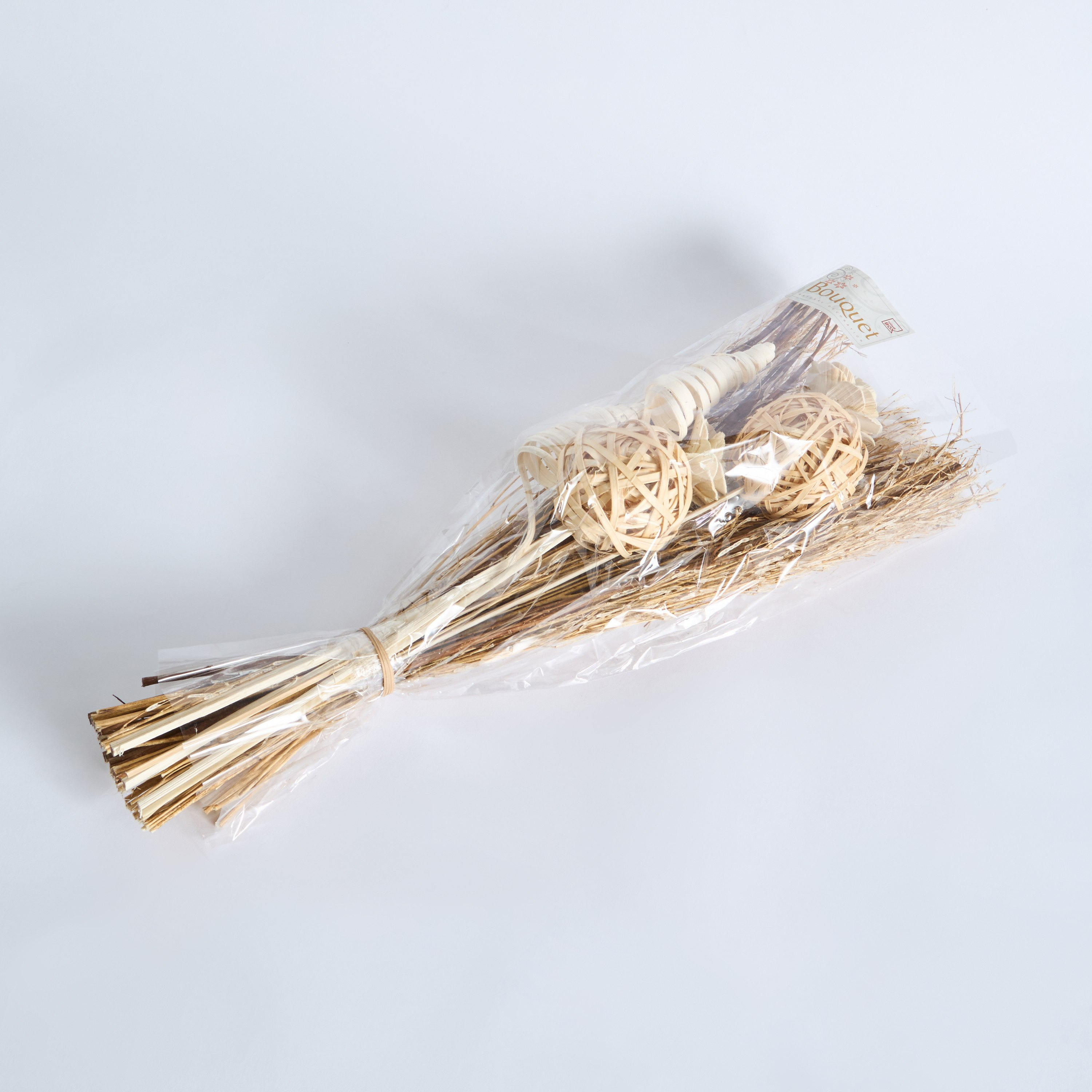 باقة ورد خشبية من مايلي مع كرة قصب - 60 سم-hbxdecorandfurnishings-homeaccessories-artificialflowersandplants-image-4