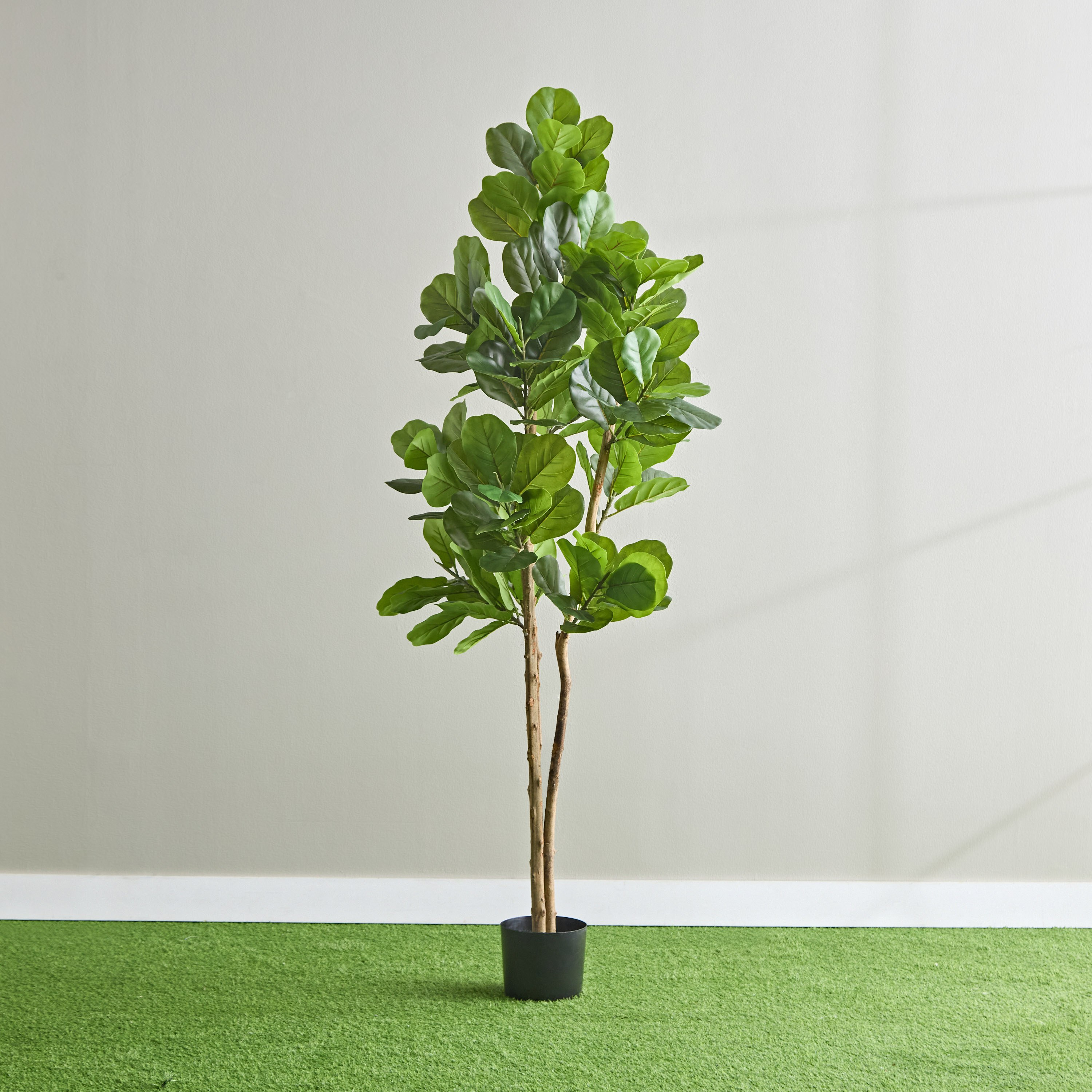 شجرة أوراق الكمان الصناعية من تيودور- 180 سم-hbxdecorandfurnishings-homeaccessories-artificialflowersandplants-image-1