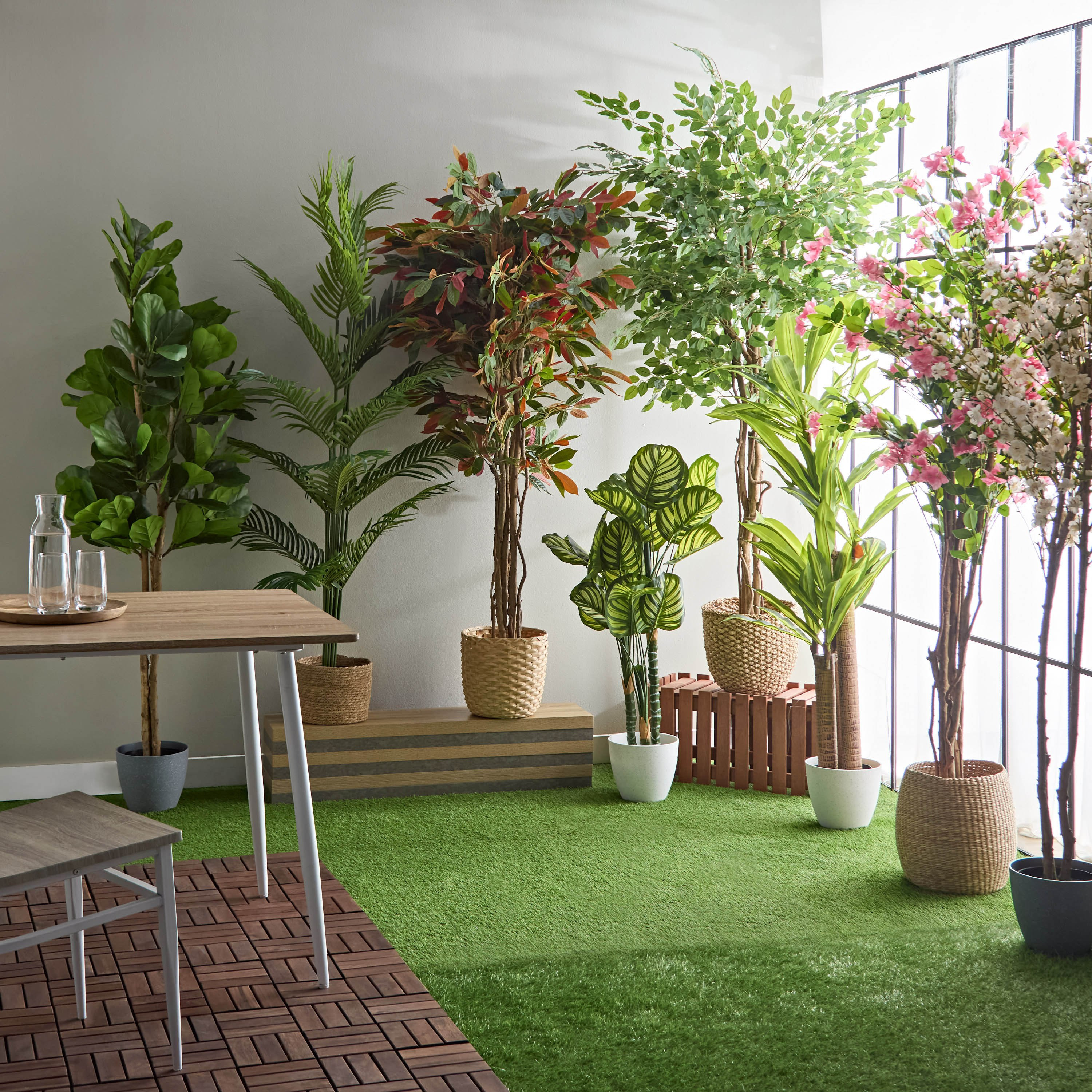 شجرة كالاتيا صناعيّة من تيودورا - 105 سم-hbxdecorandfurnishings-homeaccessories-artificialflowersandplants-image-4
