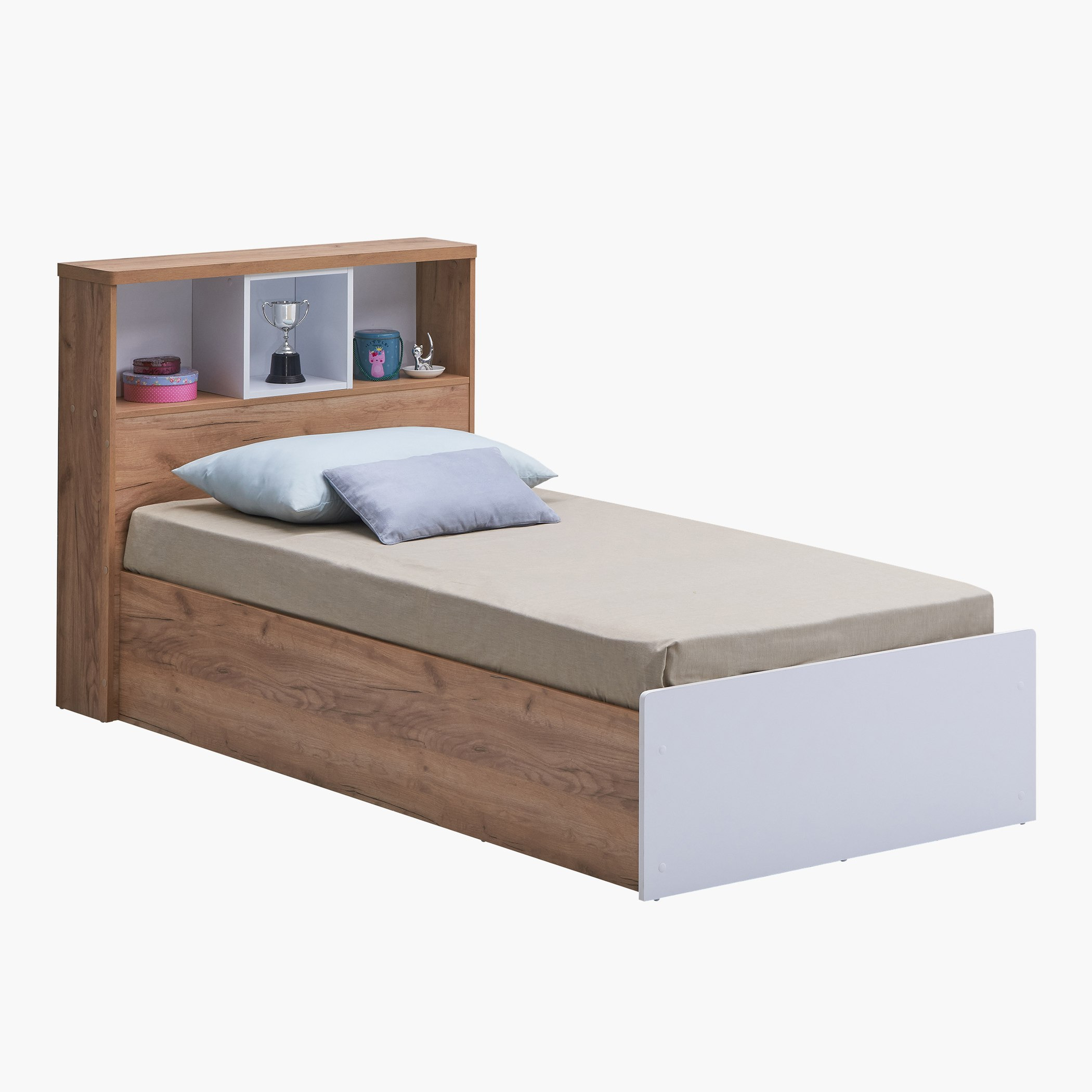 سرير توين مع لوح رأسي بمساحة  تخزين - جونو من موڤو - 120x200 سم-hbxbedroom-bedsandbedsets-beds-twin-image-2