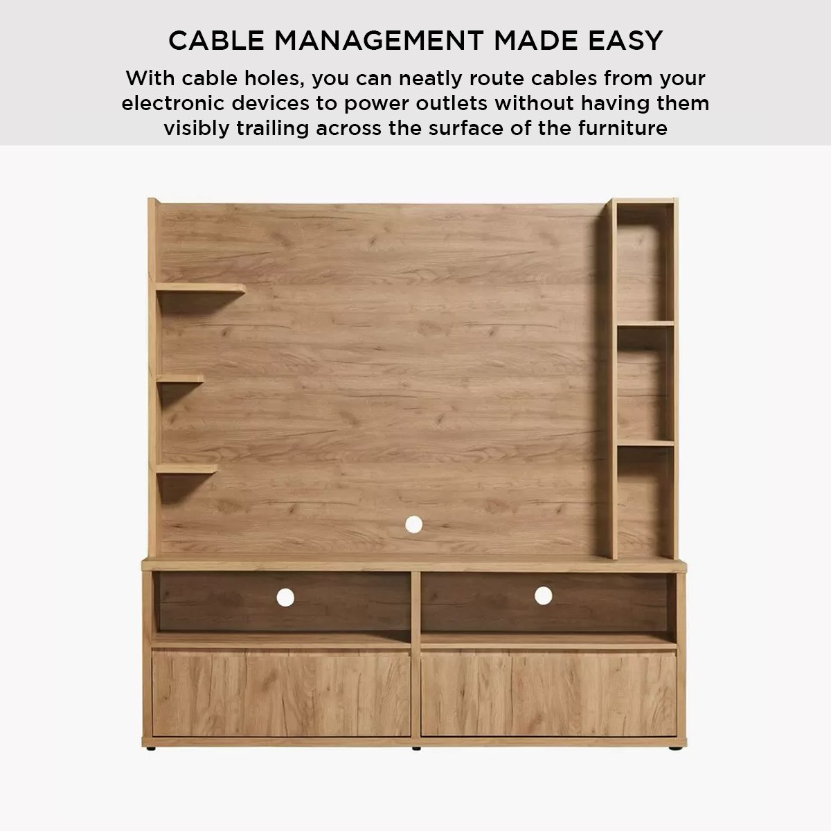 وحدة حائط للتلفزيونات حتى 55 بوصة من فييرا-hbxlivingroom-mediaunitsandstorage-wallunits-image-7