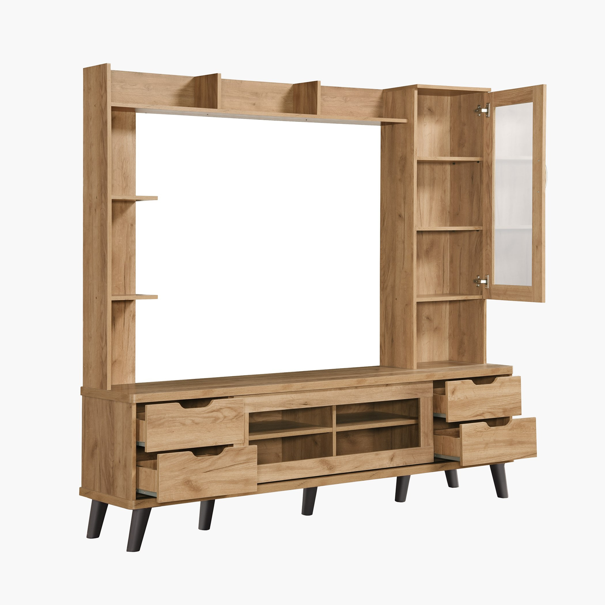 Nakity Wall Unit for TVs up to 55 inches-hbxlivingroom-mediaunitsandstorage-wallunits-image-2