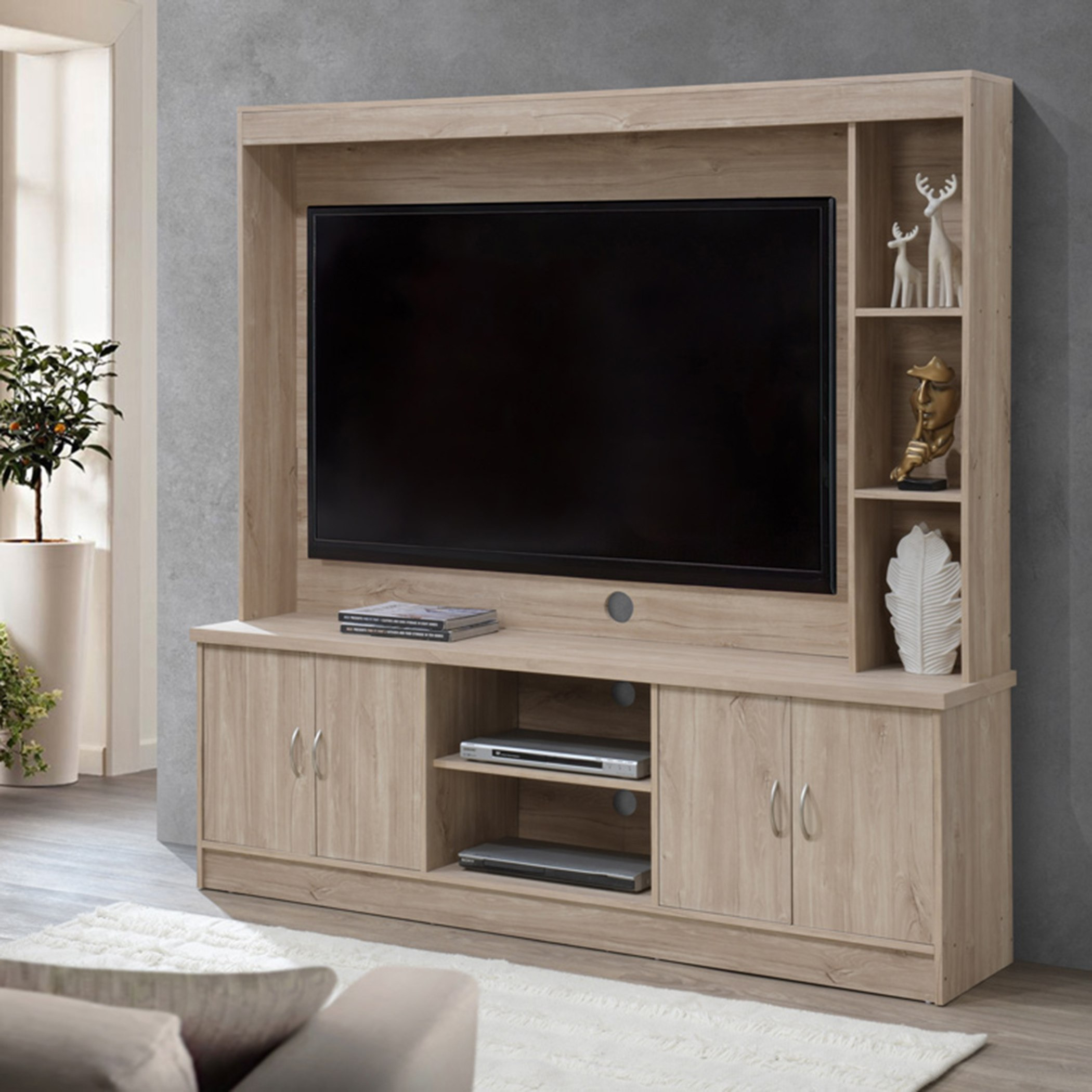 Juno Wall Unit for TVs up to 55 inches-hbxlivingroom-mediaunitsandstorage-wallunits-image-1