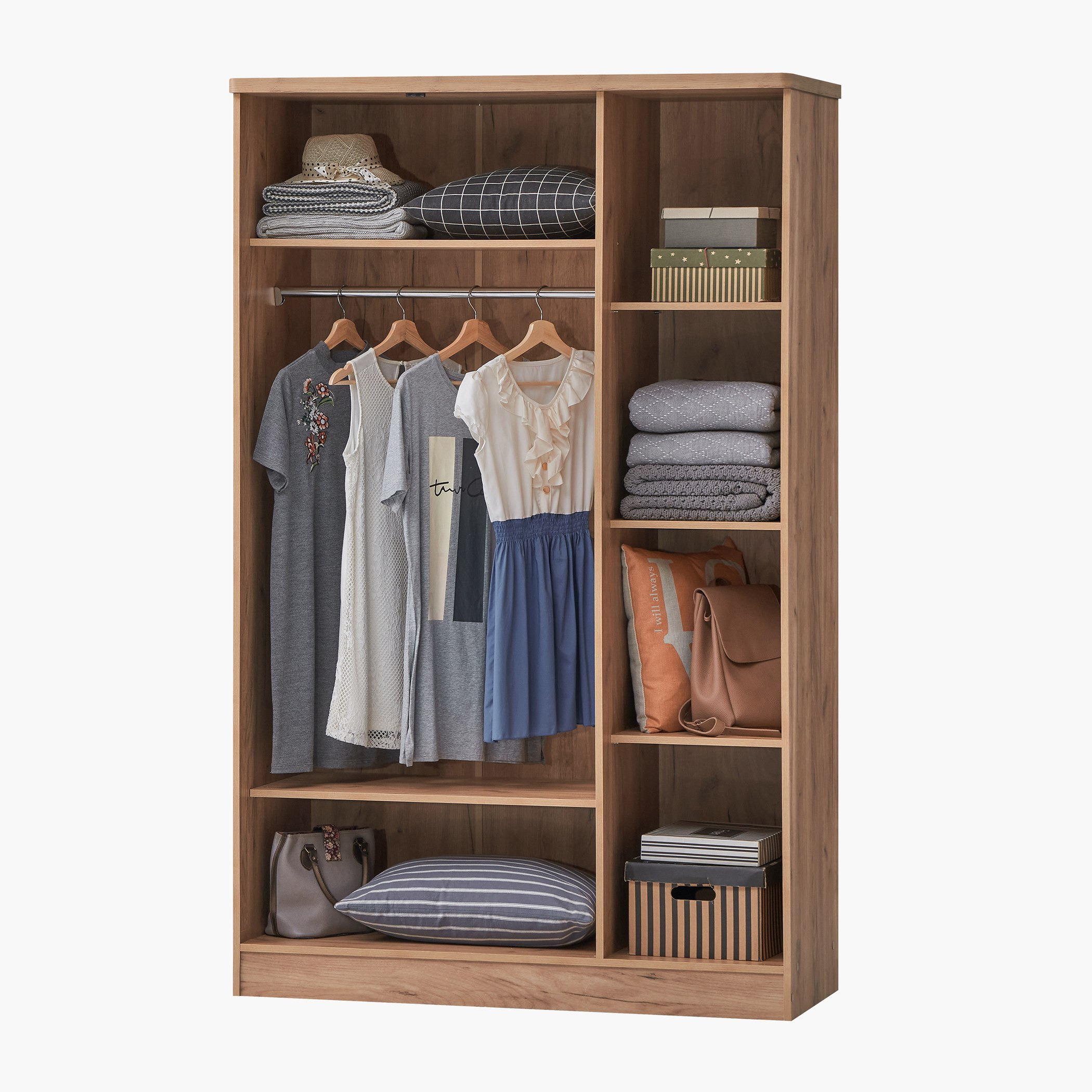خزانة ملابس 3 أبواب مع مرآة - جونو من موڤو-hbxfurniture-wardrobes-image-3