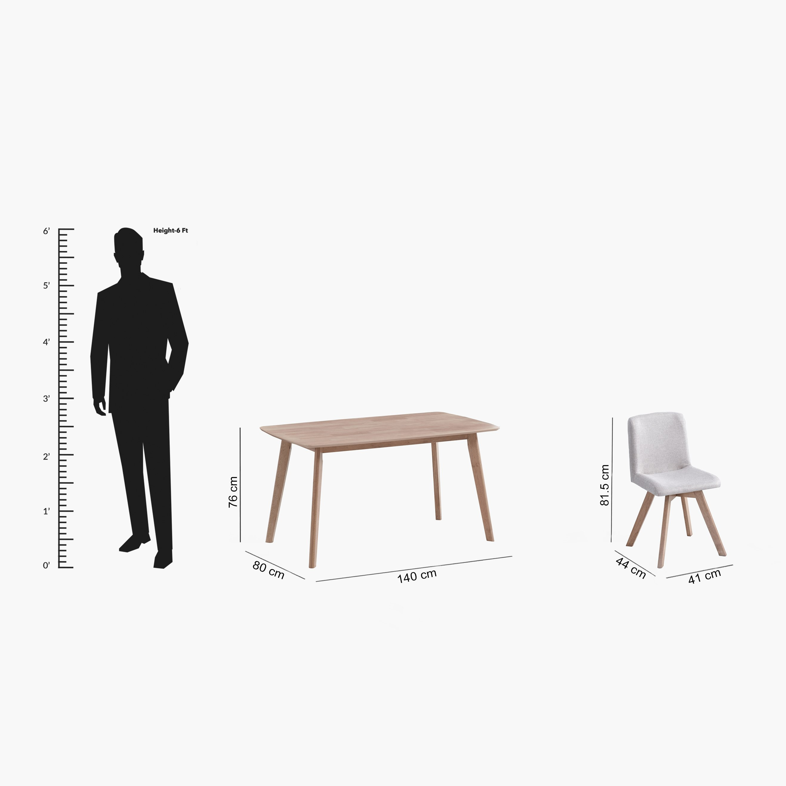 طقم سفرة 6 مقاعد - جافا-hbxfurniture-diningtablesandsets-diningsets-sixseater-image-6