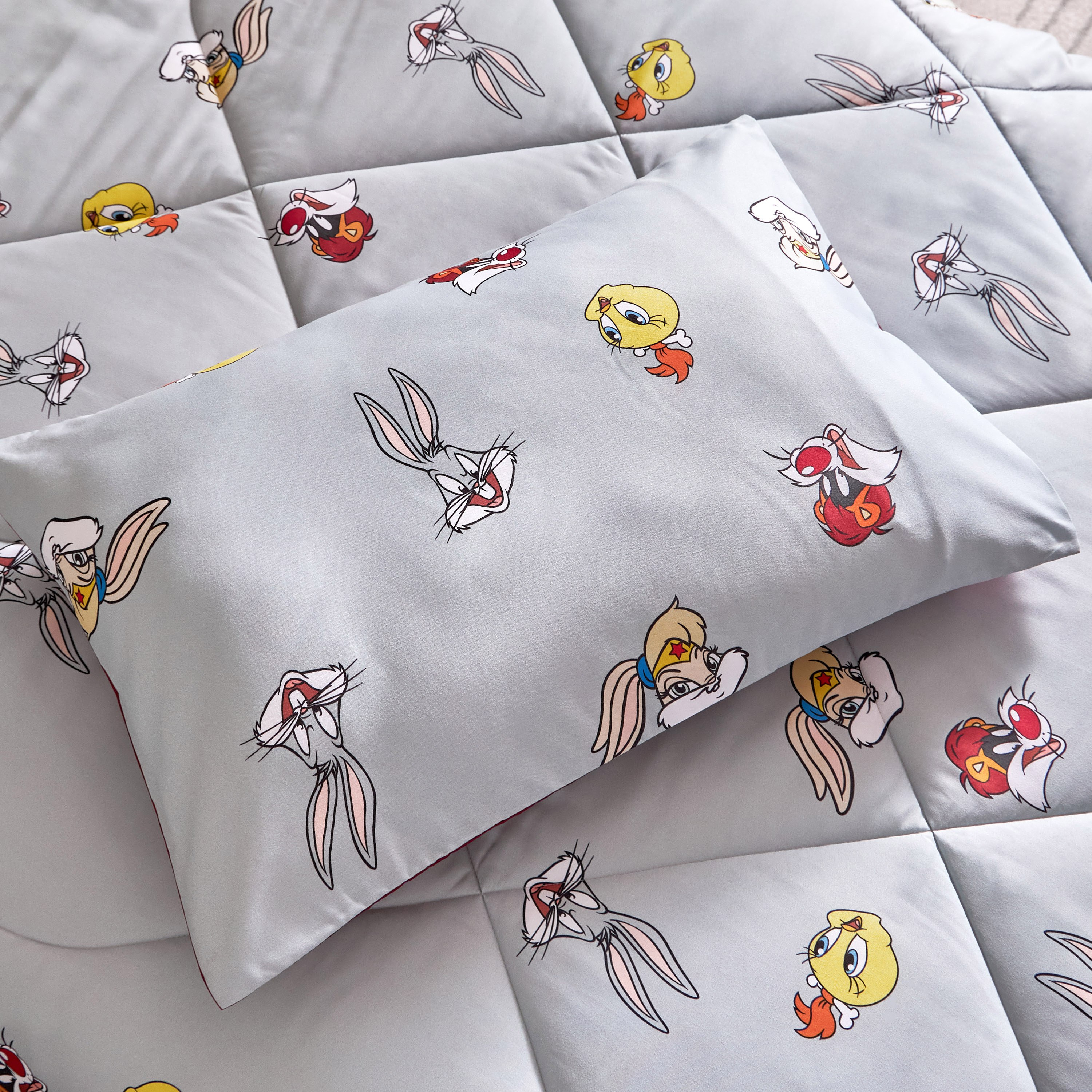 طقم لحاف توين قطعتين بطابع لوني تيونز - 160x220 سم-hbxhomeware-hbxkidsandyouth-image-4