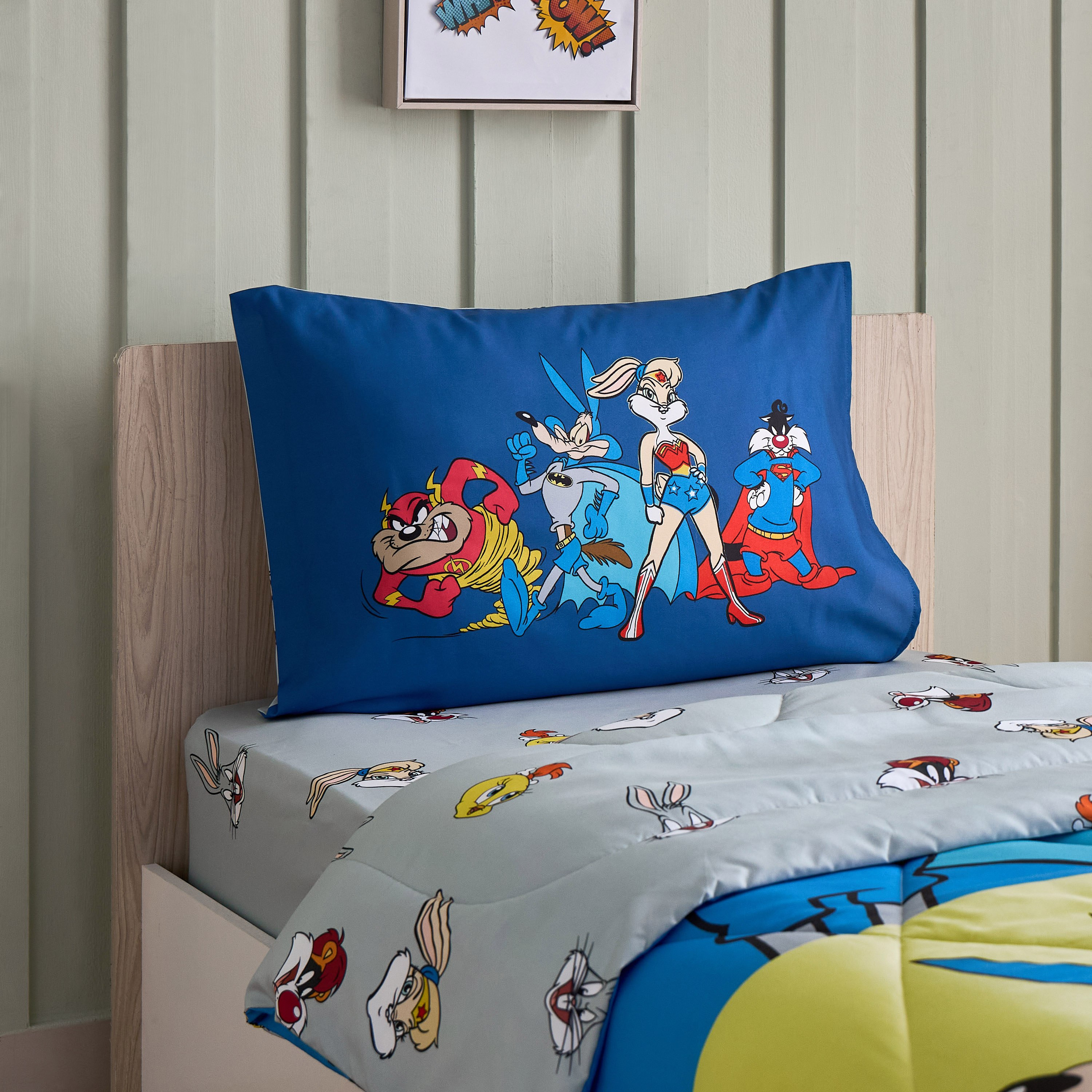 طقم لحاف فردي قطعتين من لوني تونز - 135x220 سم-hbxhomeware-hbxkidsandyouth-image-4