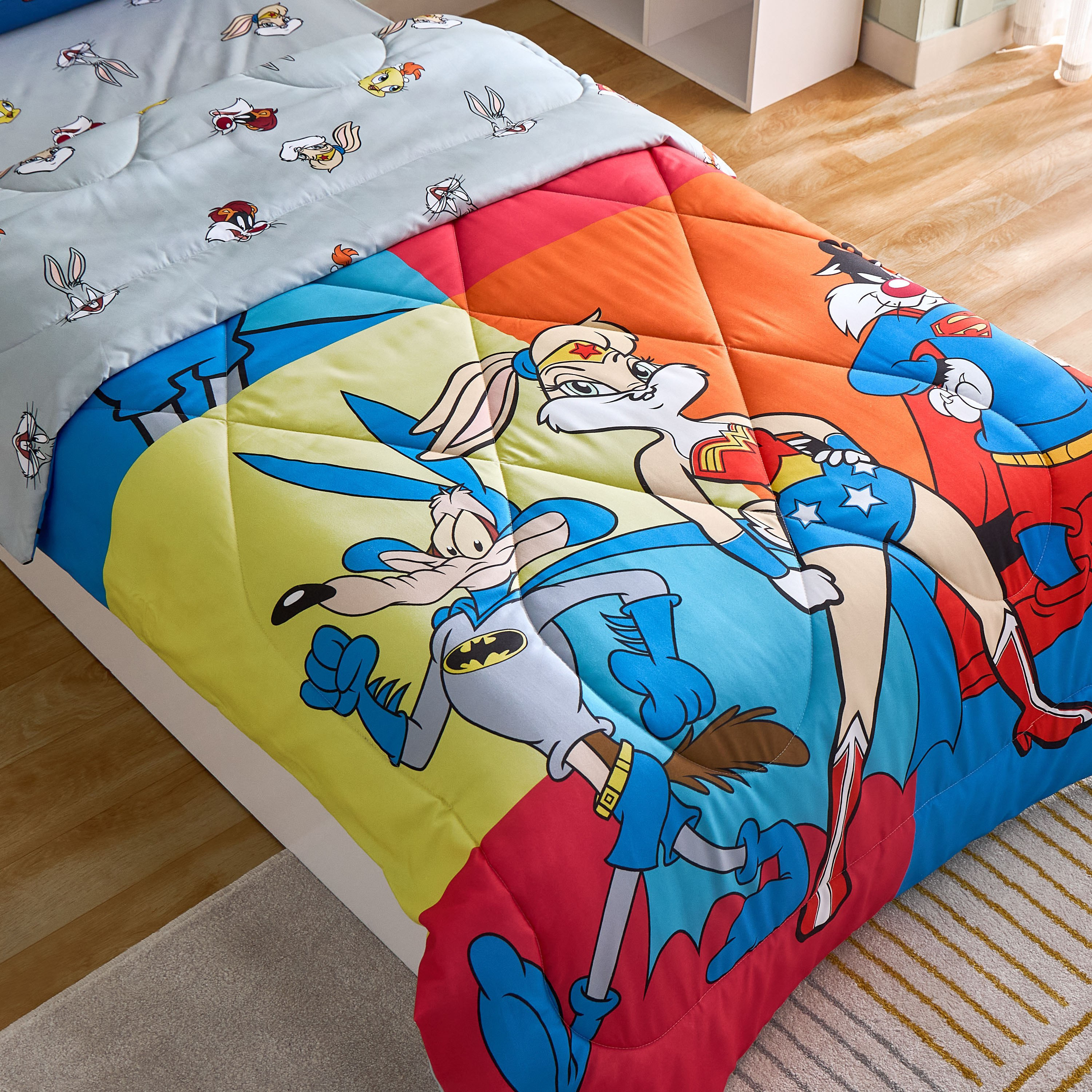 طقم لحاف فردي قطعتين من لوني تونز - 135x220 سم-hbxhomeware-hbxkidsandyouth-image-5