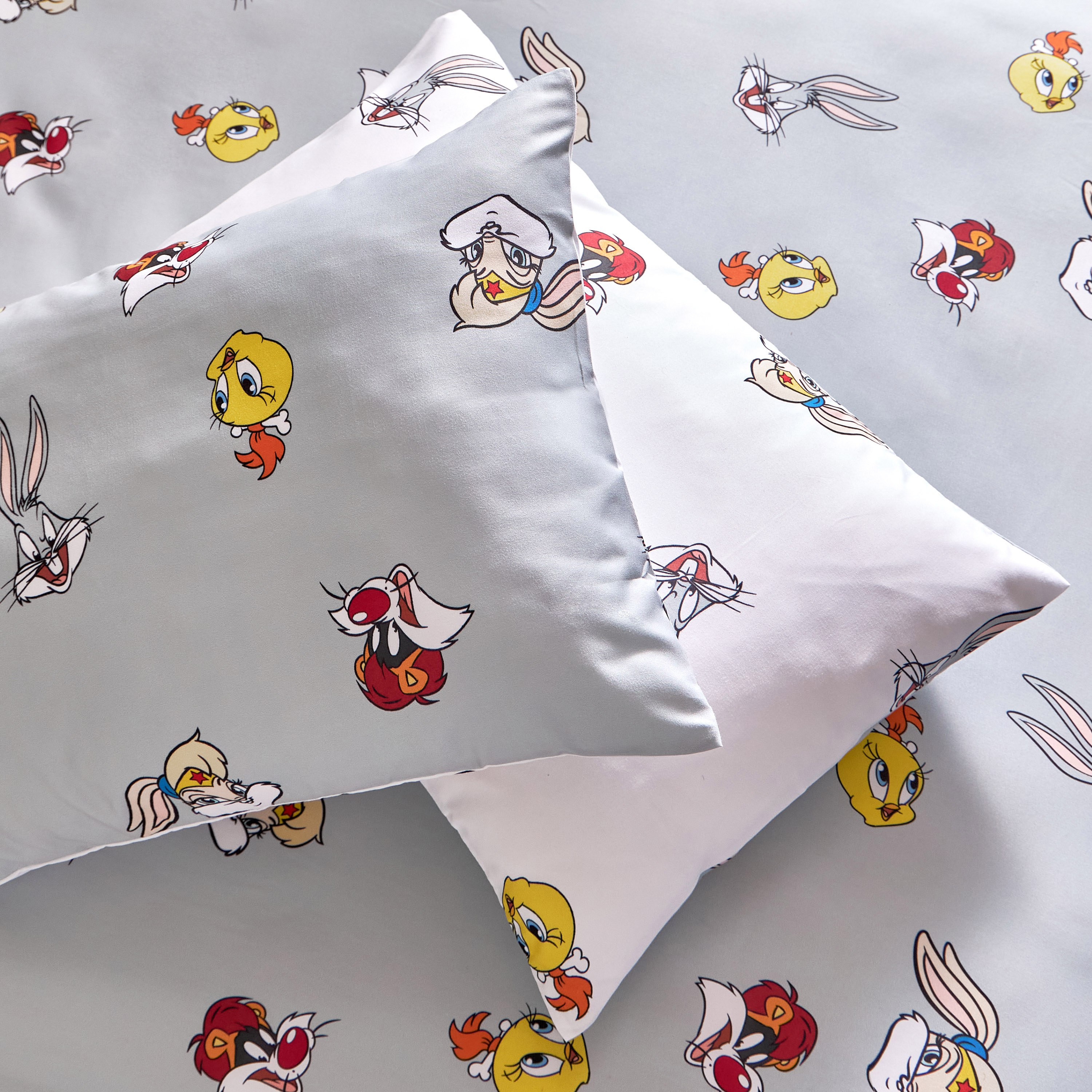طقم غطاء وسادة بتصميم لوني تيونز من قطعتين - 50x75+15 سم-hbxhomeware-hbxkidsandyouth-image-6