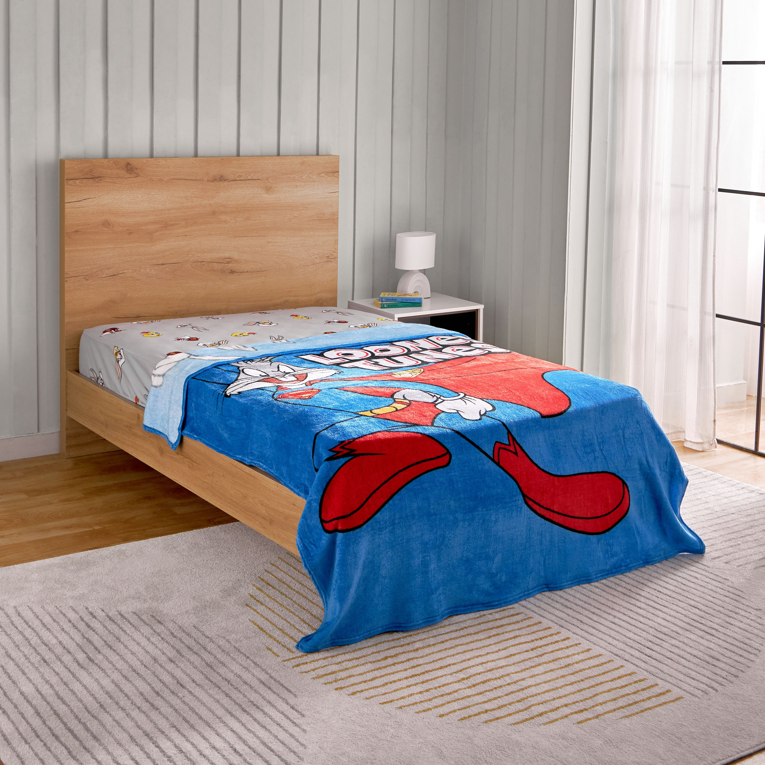 بطانية فلانيل توين من لوني تيونز - 150x200 سم-hbxhomeware-hbxkidsandyouth-image-1