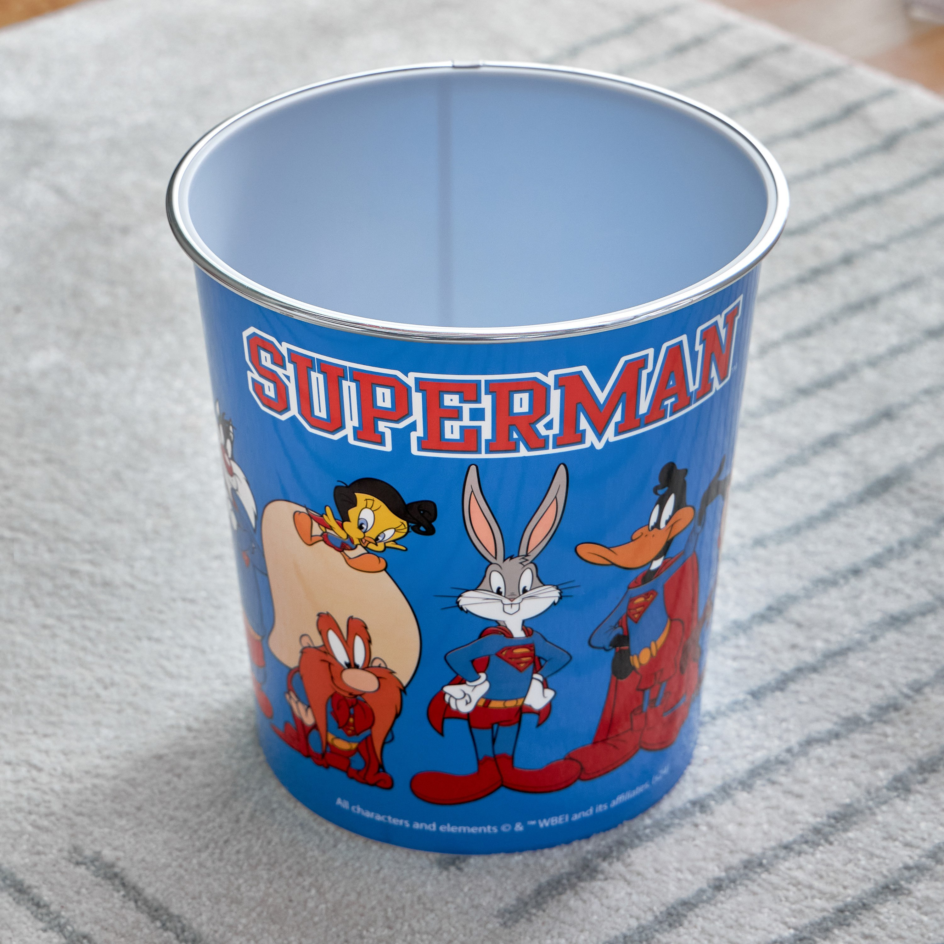 Looney Tunes Plastic Dustbin - 26x24 cm-hbxhomeware-hbxkidsandyouth-image-2