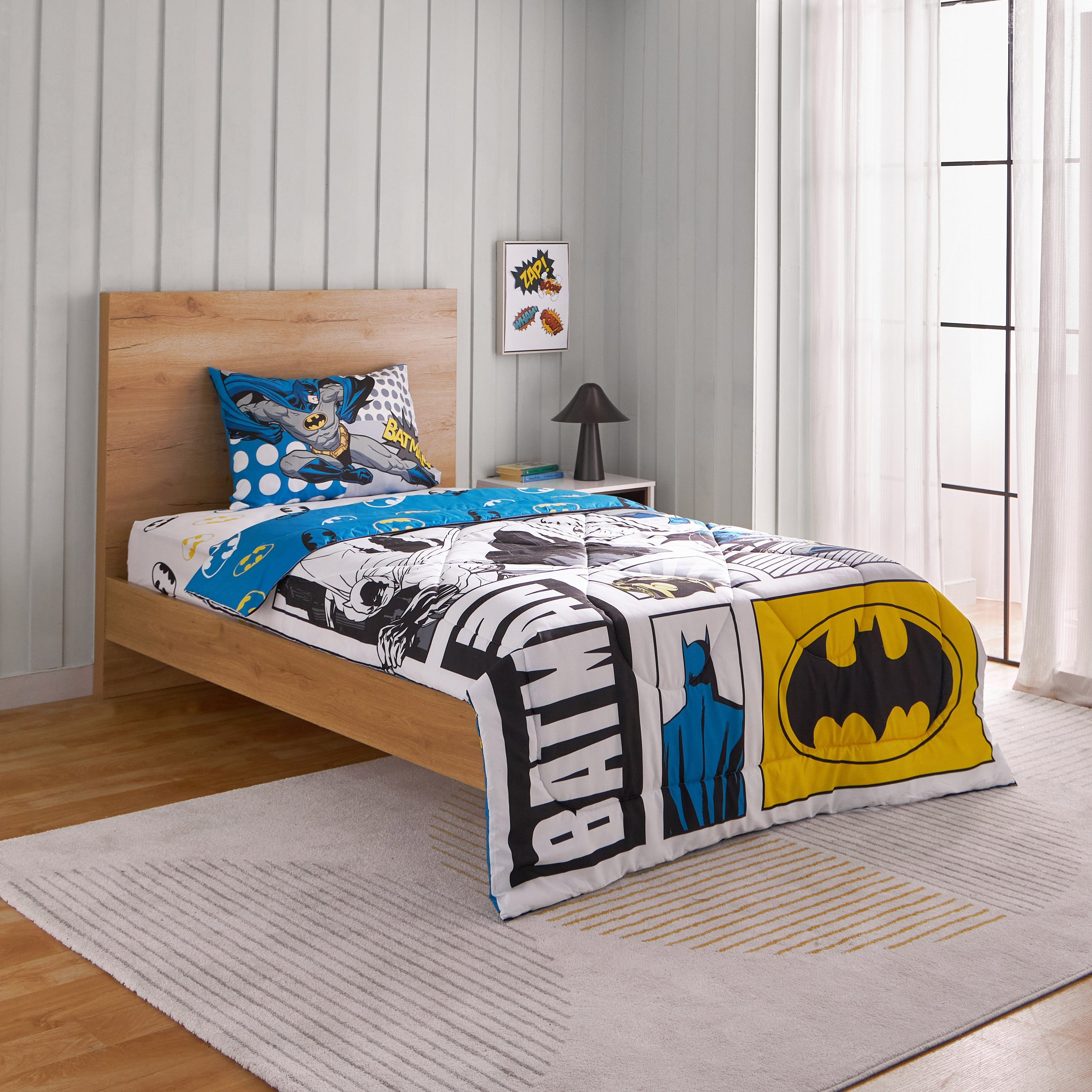 Batman twin bed outlet set