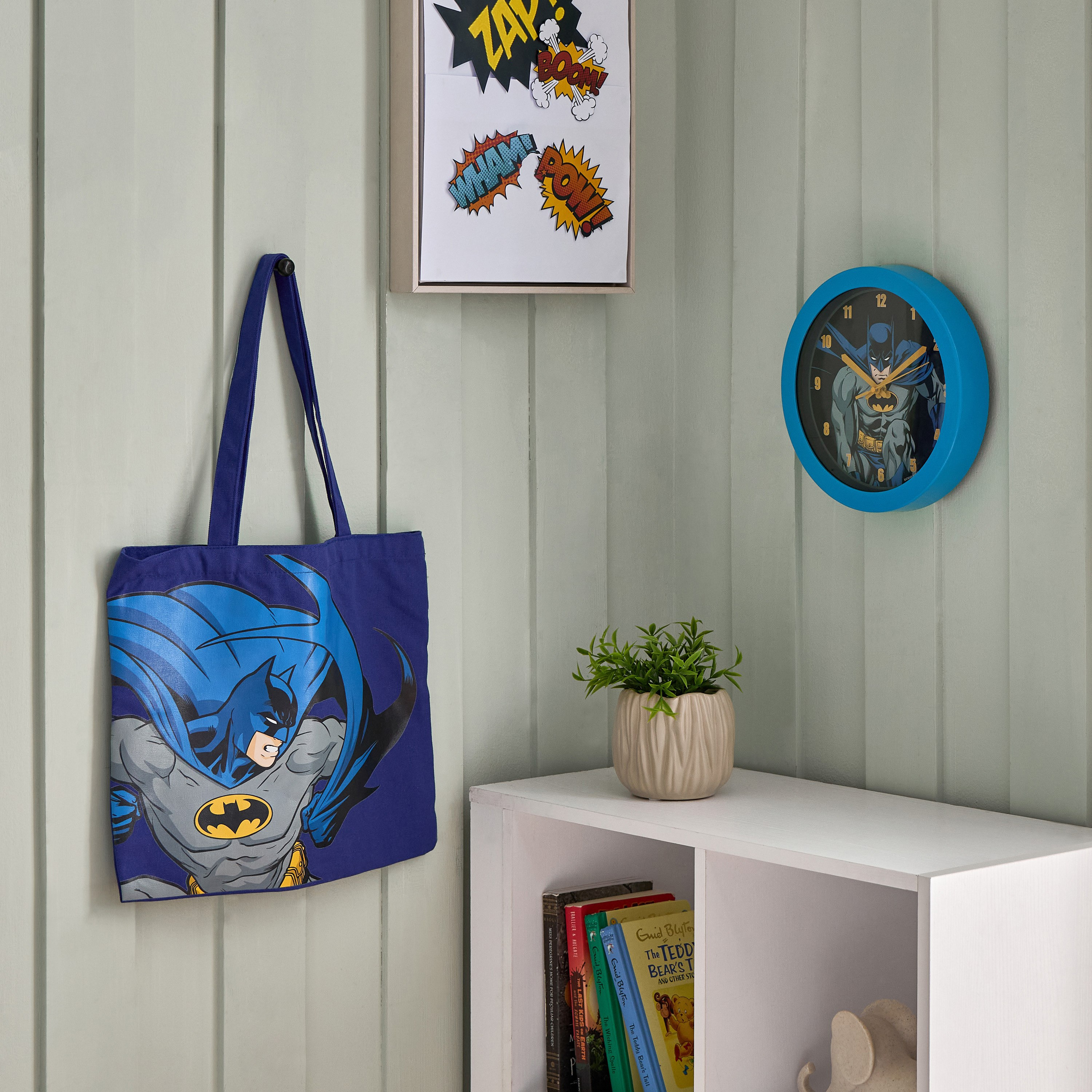 شنطة تسوق كانفاس قطن من باتمان - 34x39 سم-hbxhomeware-hbxkidsandyouth-image-5