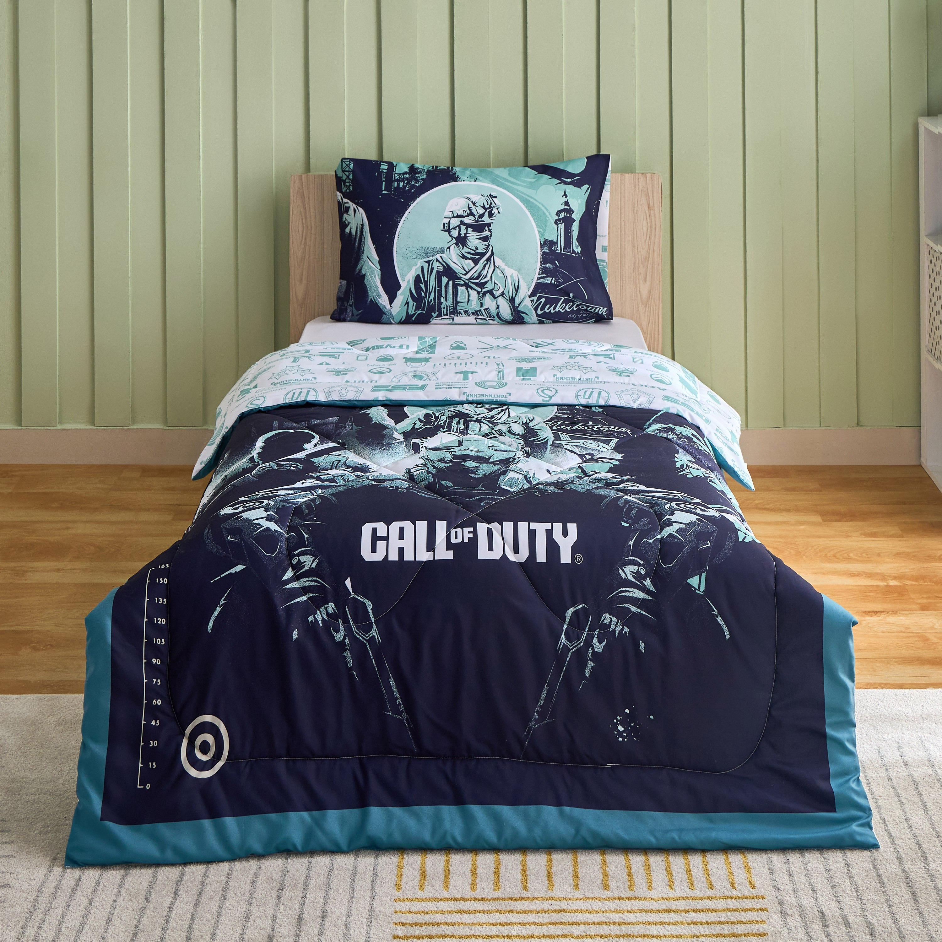 طقم لحاف فردي قطعتين كول أوف ديوتي فورس- 135x220 سم-hbxhomeware-hbxkidsandyouth-image-2