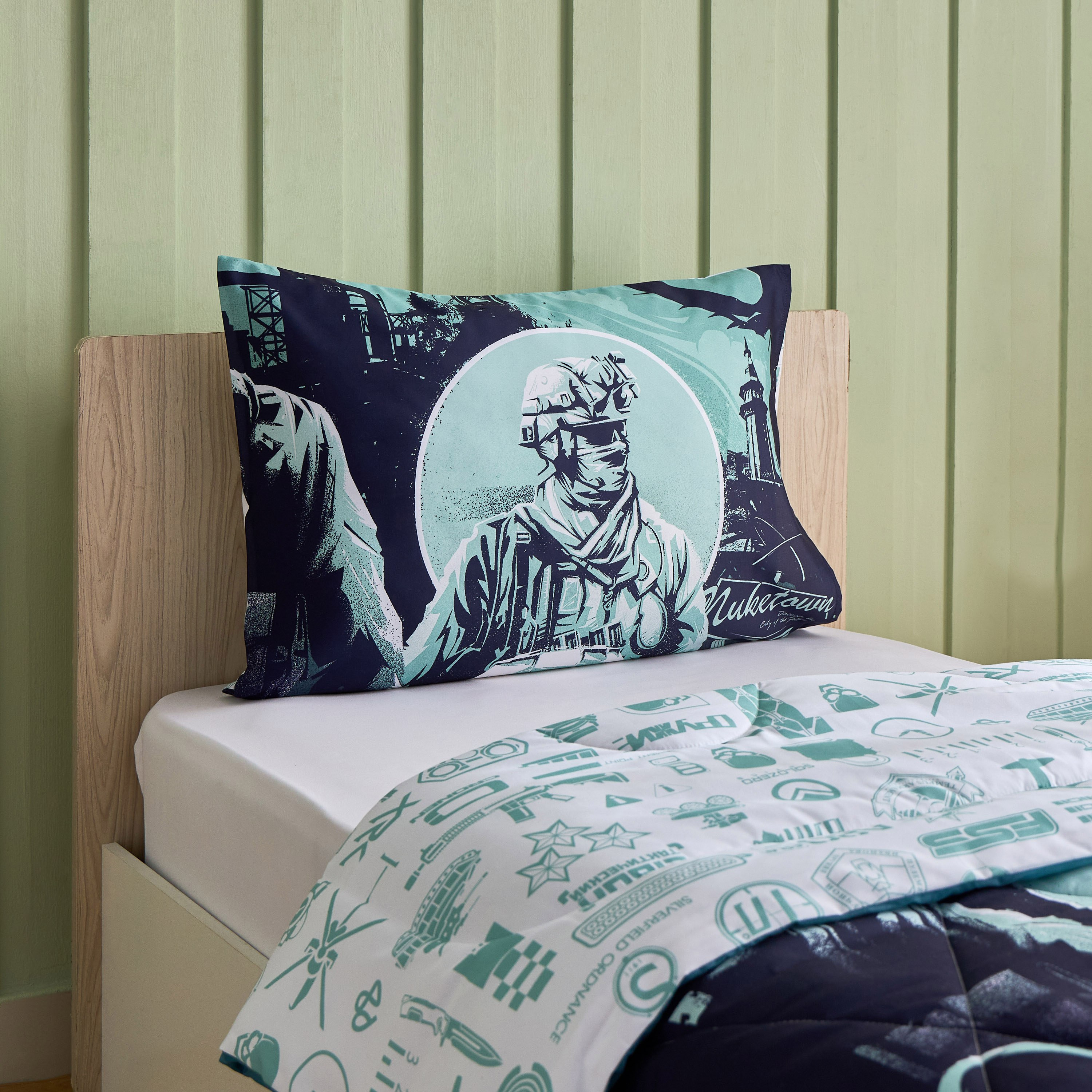 طقم لحاف فردي قطعتين كول أوف ديوتي فورس- 135x220 سم-hbxhomeware-hbxkidsandyouth-image-4