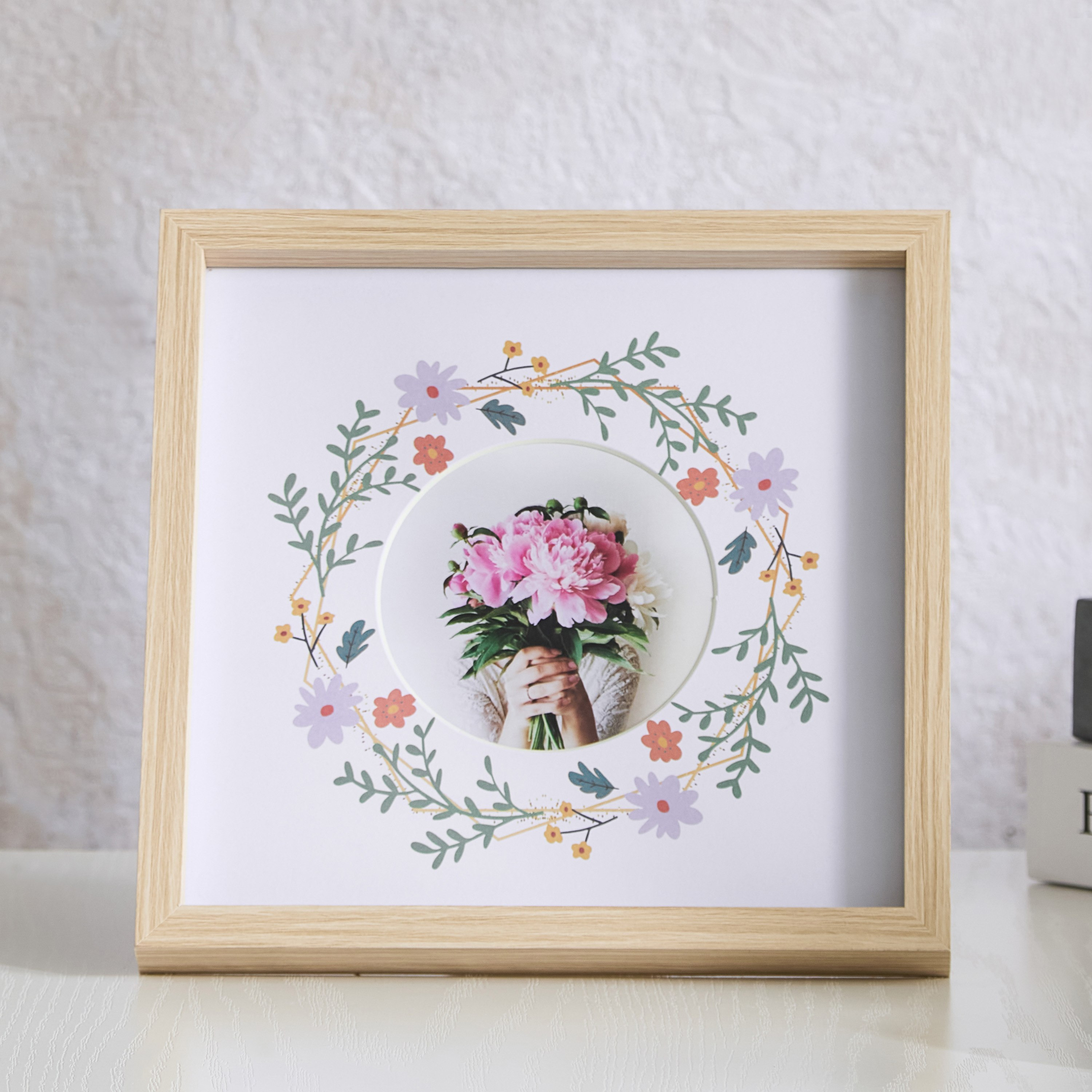 برواز صور أم دي أف من هدسون - 20x20 سم-hbxbedroom-decorandaccessories-photoframes-image-2