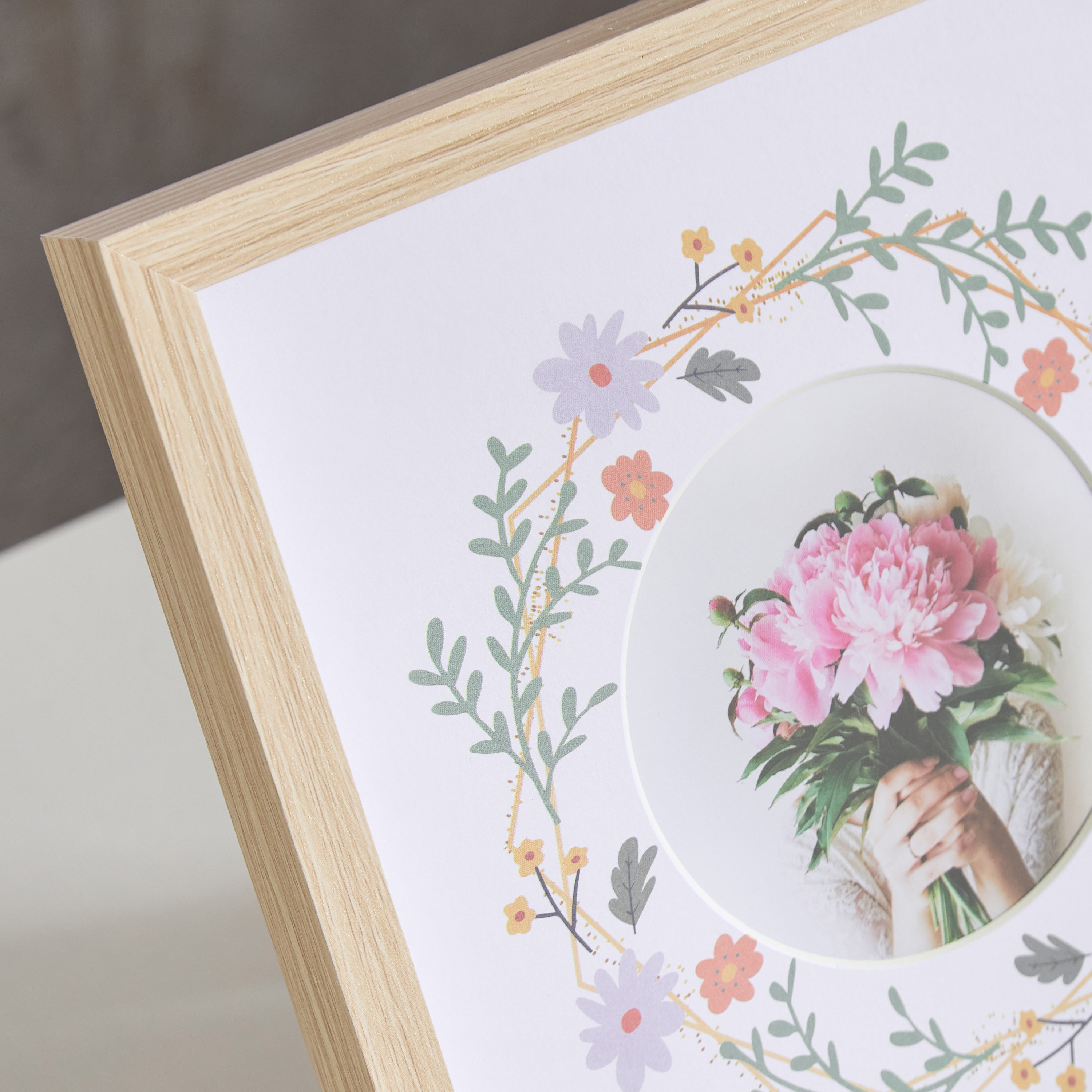 برواز صور أم دي أف من هدسون - 20x20 سم-hbxbedroom-decorandaccessories-photoframes-image-4