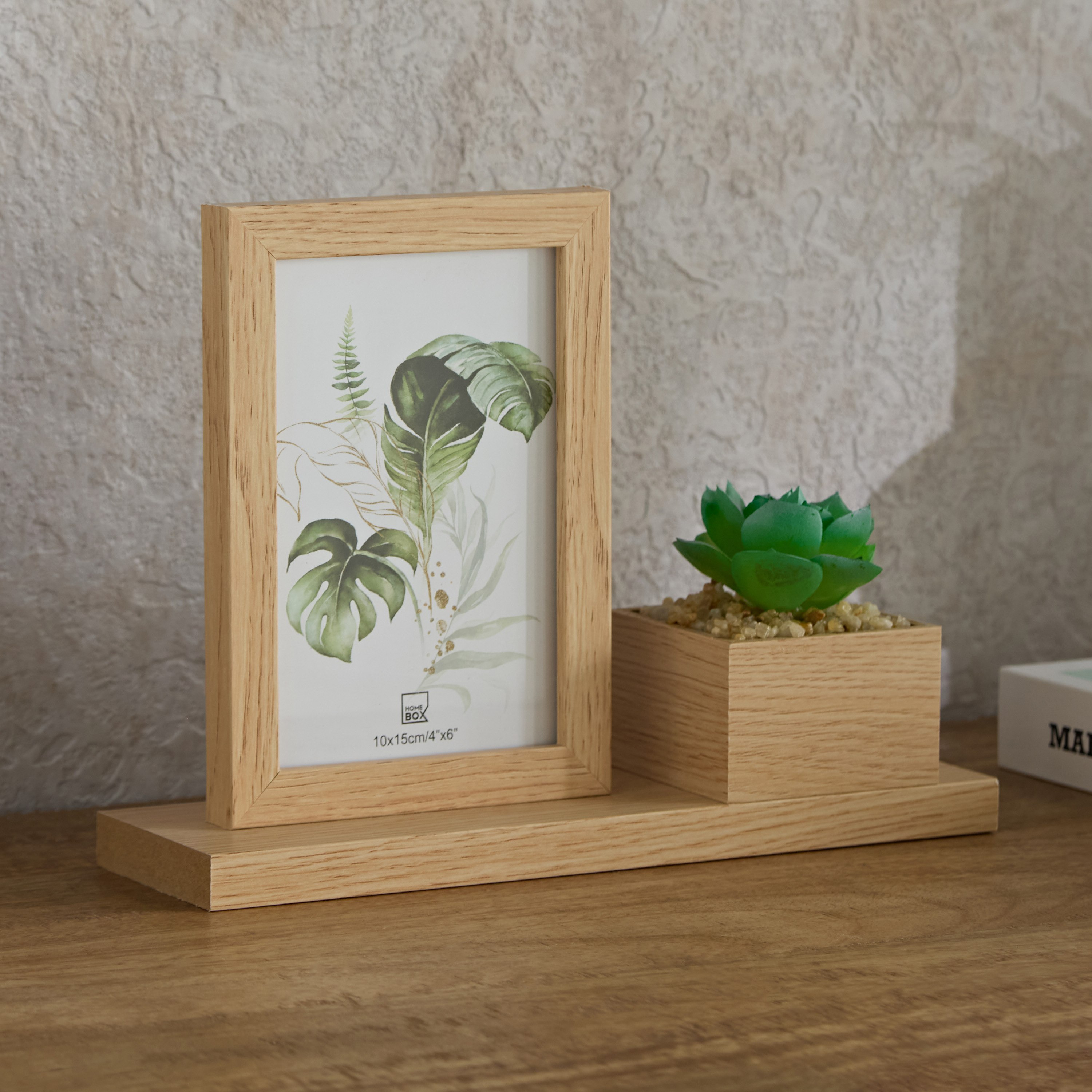 برواز صور مع إناء زرع  فارو من هدسون - 25x7x18.5 سم-hbxbedroom-decorandaccessories-photoframes-image-1