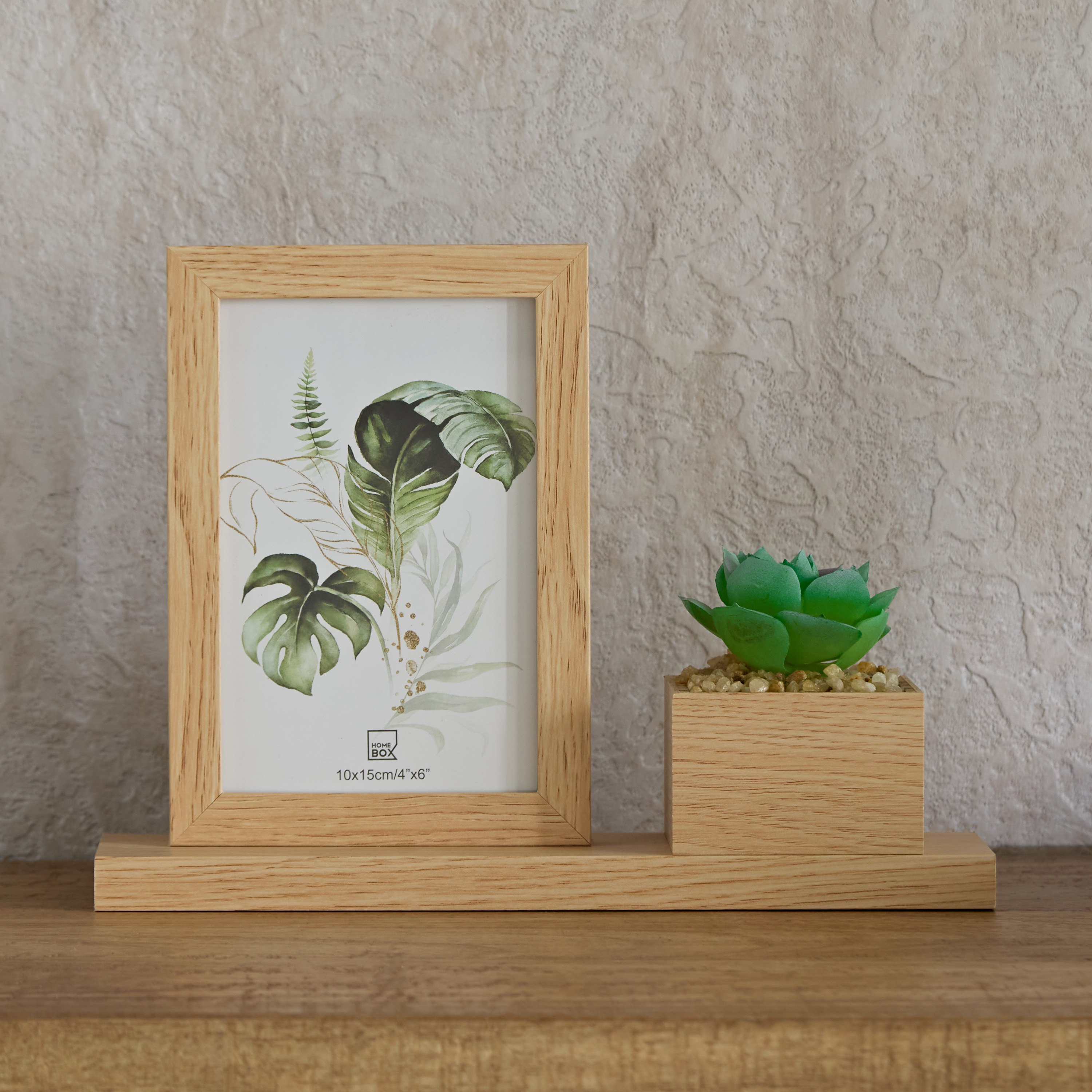 برواز صور مع إناء زرع  فارو من هدسون - 25x7x18.5 سم-hbxbedroom-decorandaccessories-photoframes-image-2