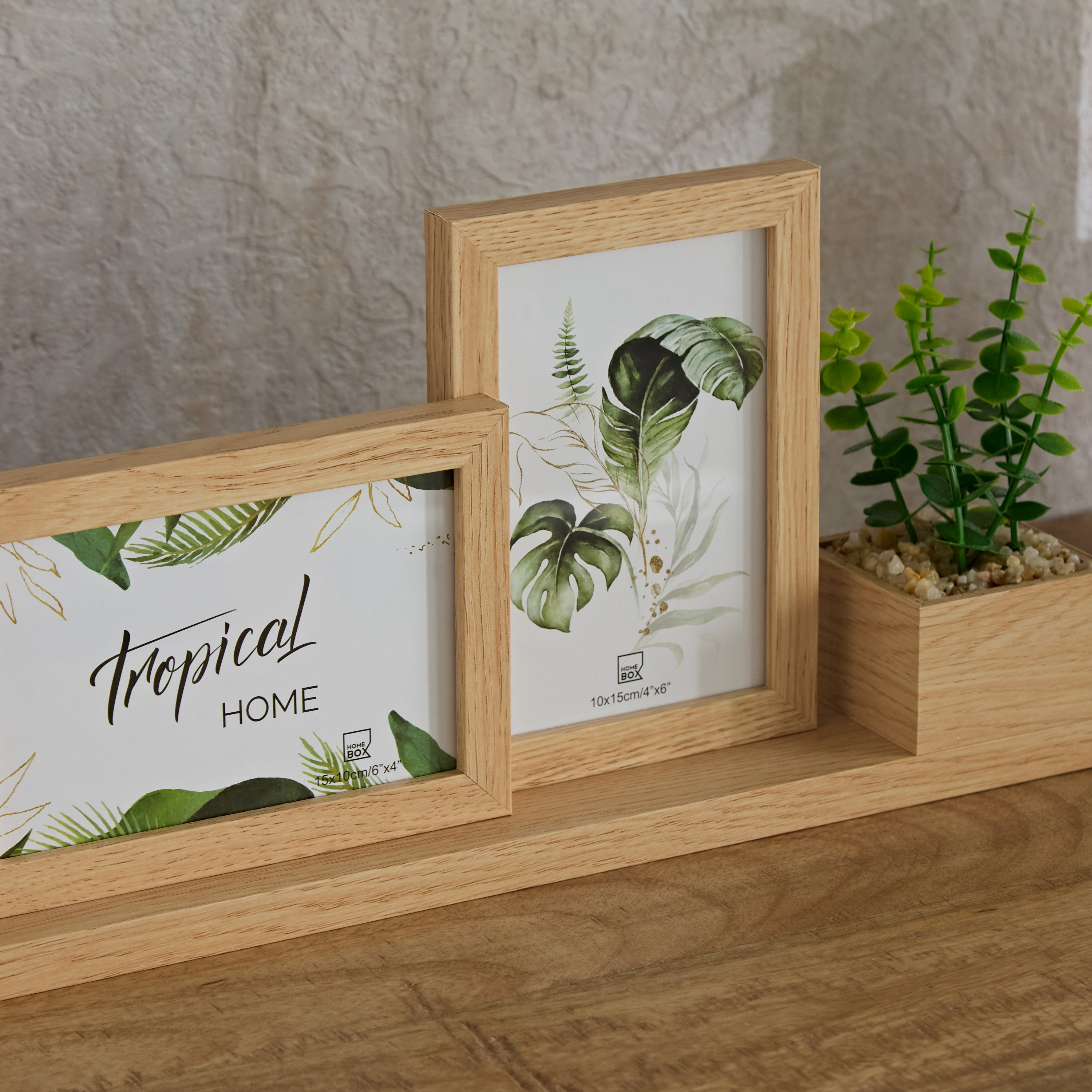 برواز صور مع إناء زرع  فارو من هدسون - 39x7x18.5 سم-hbxbedroom-decorandaccessories-photoframes-image-4